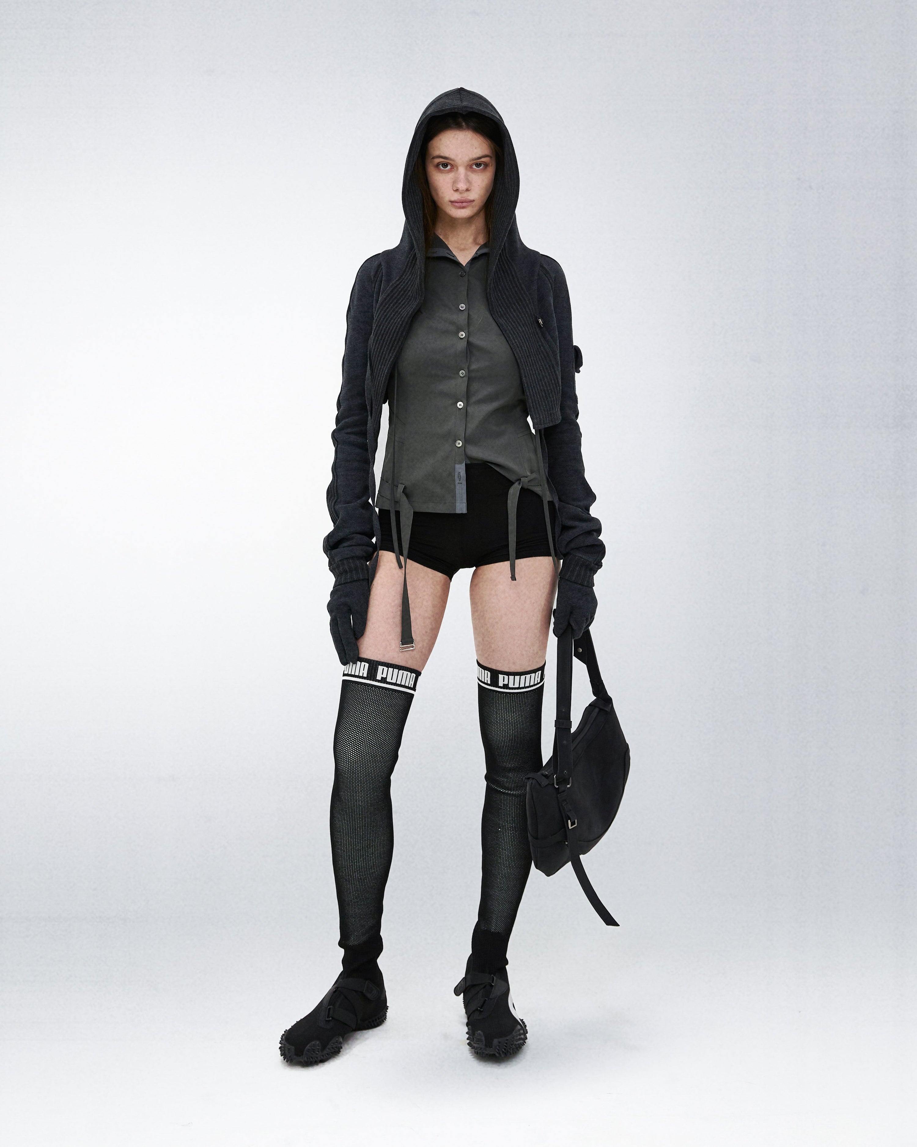 Hooded bolero
