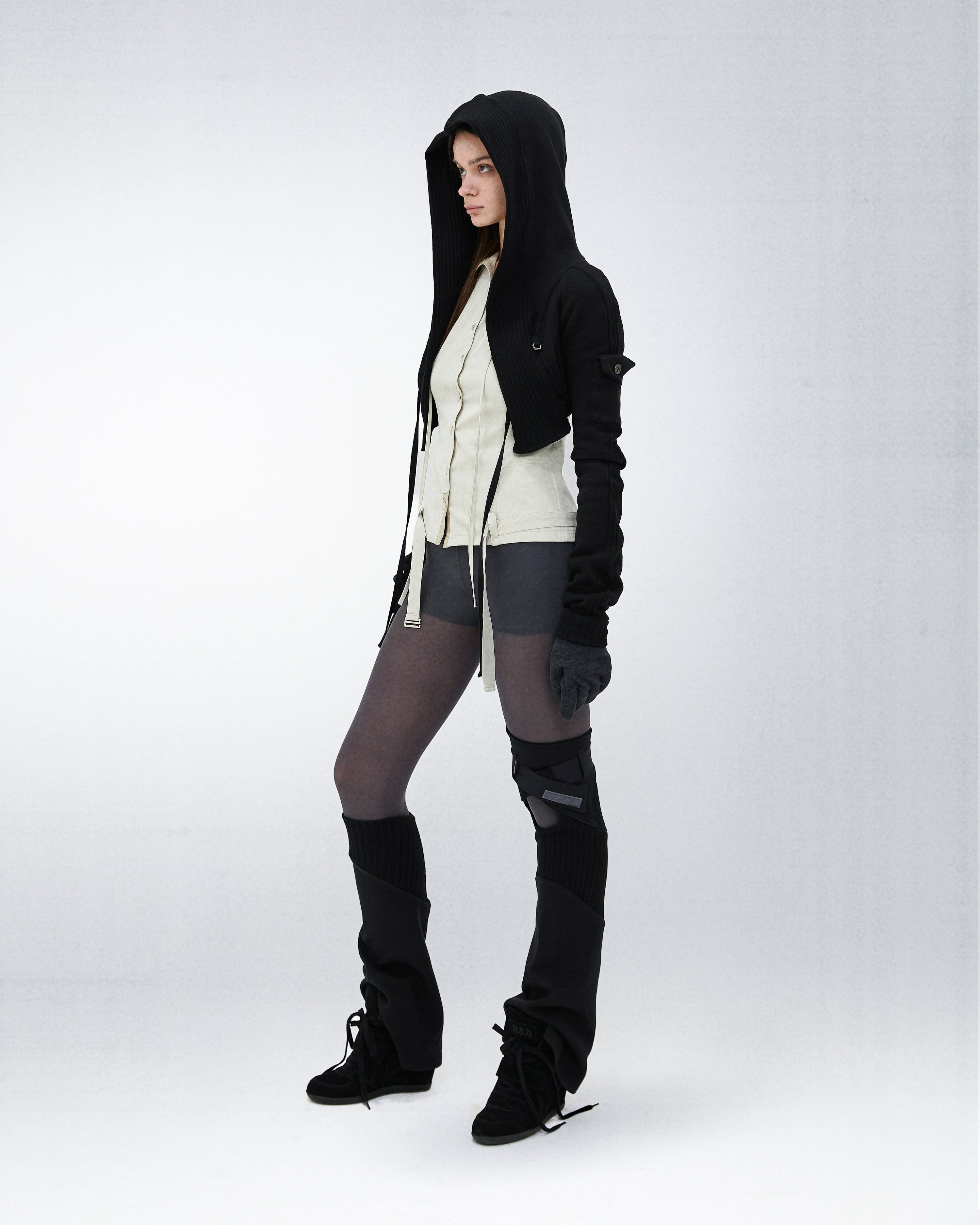 Hooded bolero