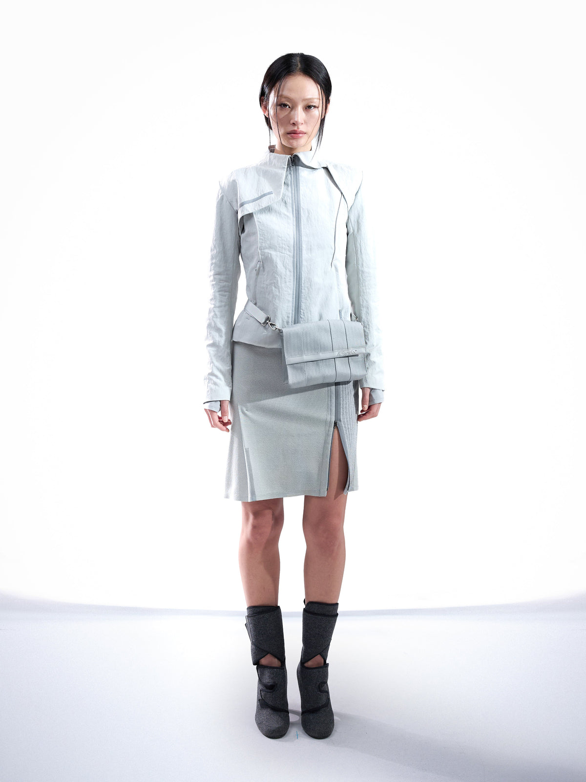 Zip skirt