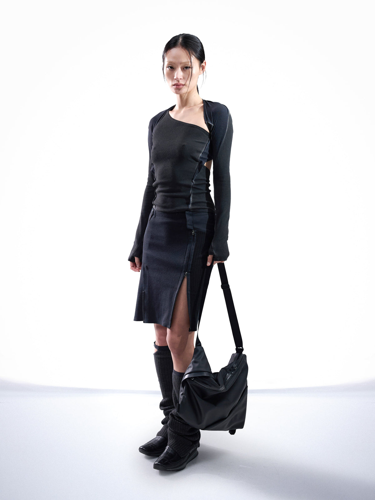 Zip skirt