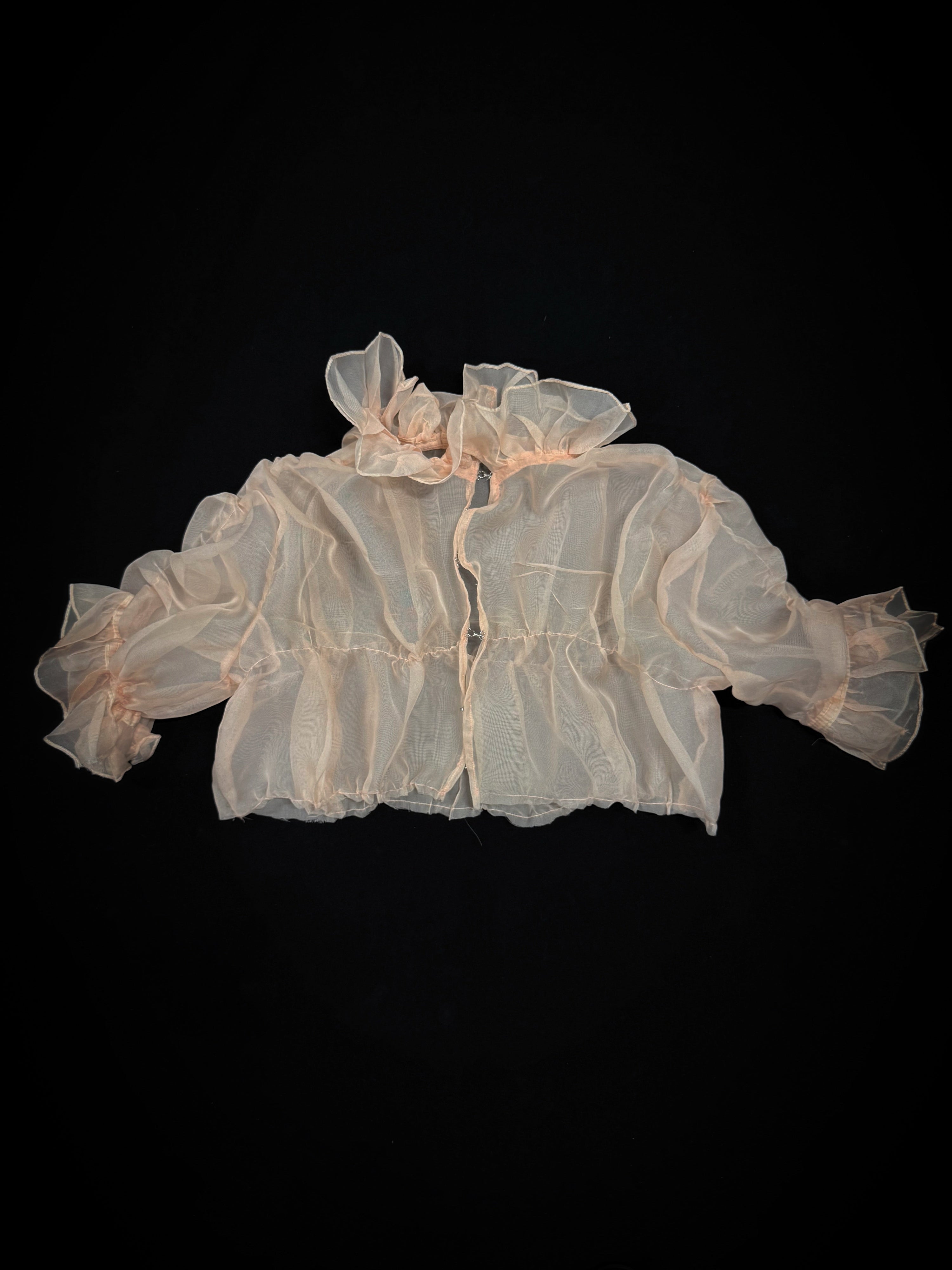 Babydoll silk blouse
