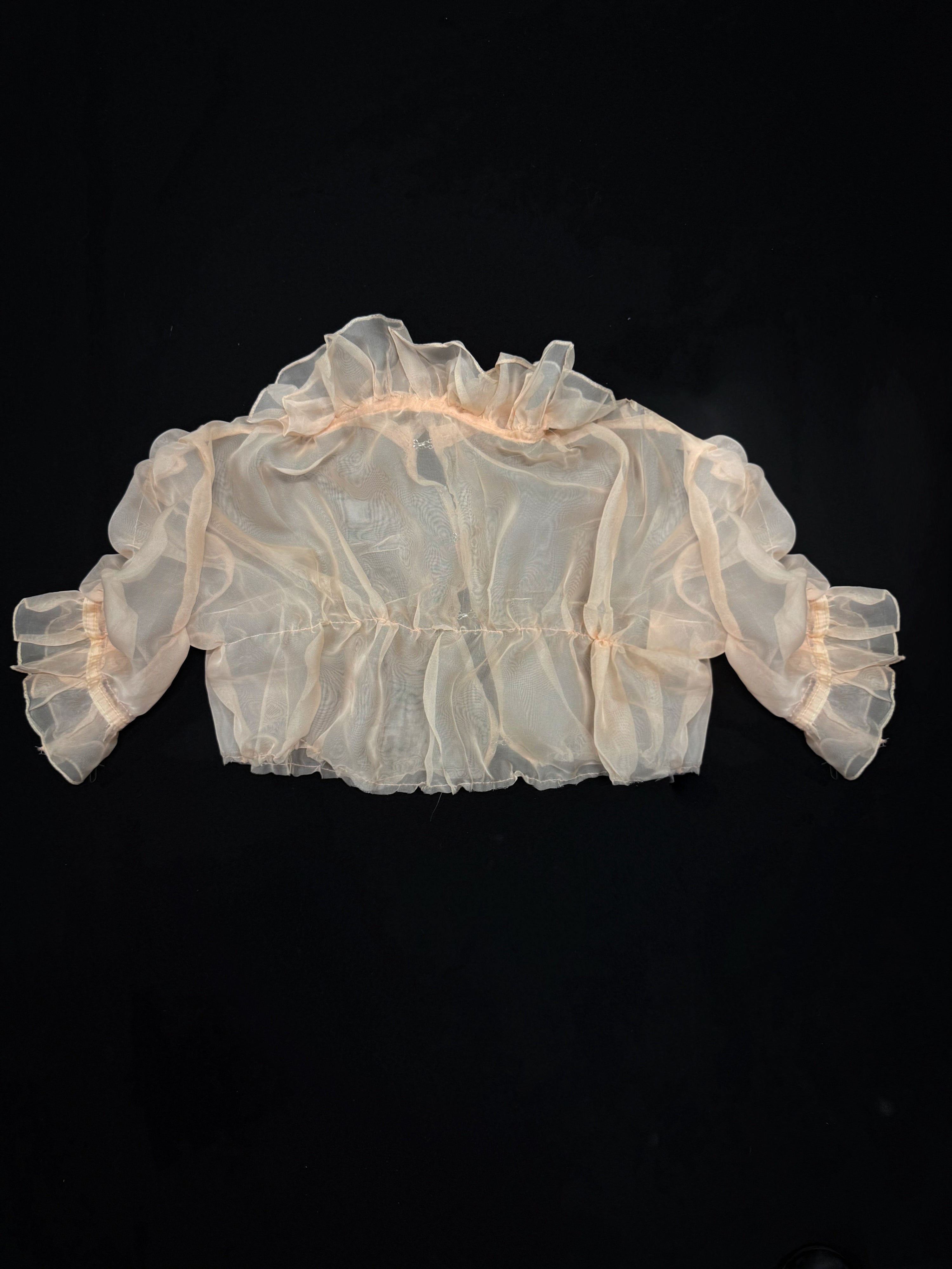 Babydoll silk blouse