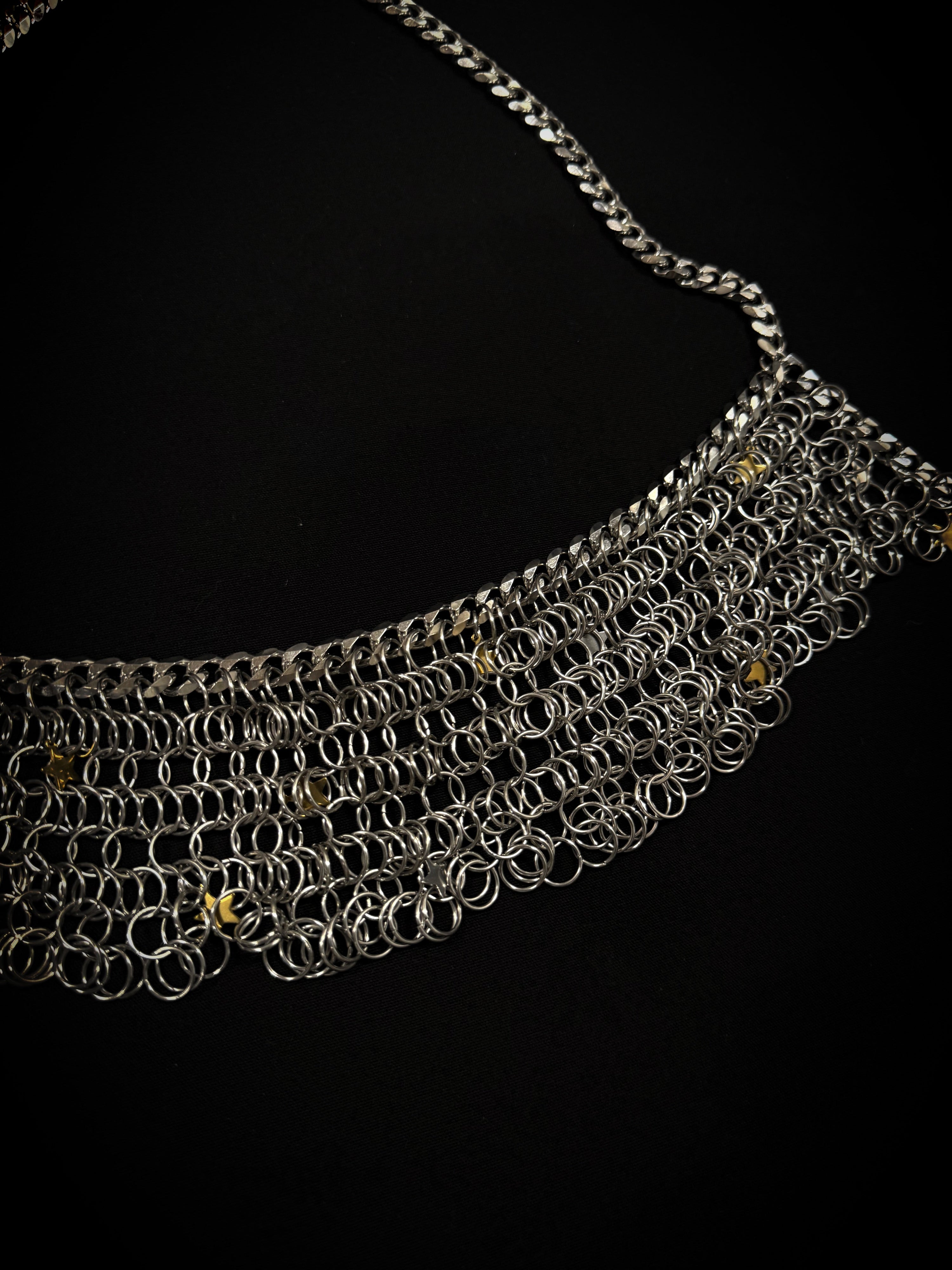 Metal chainmail top