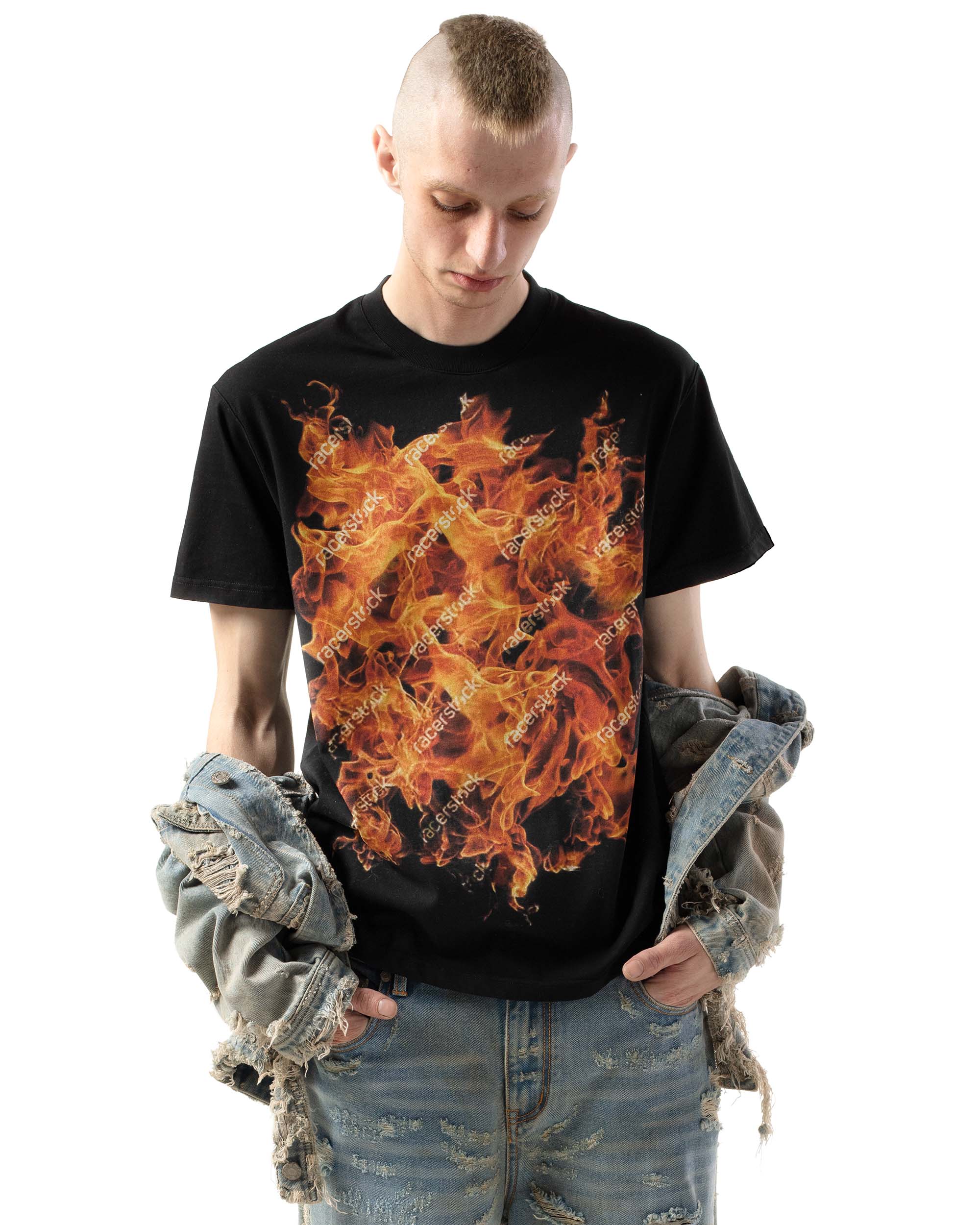 Flame racerstock t-shirt