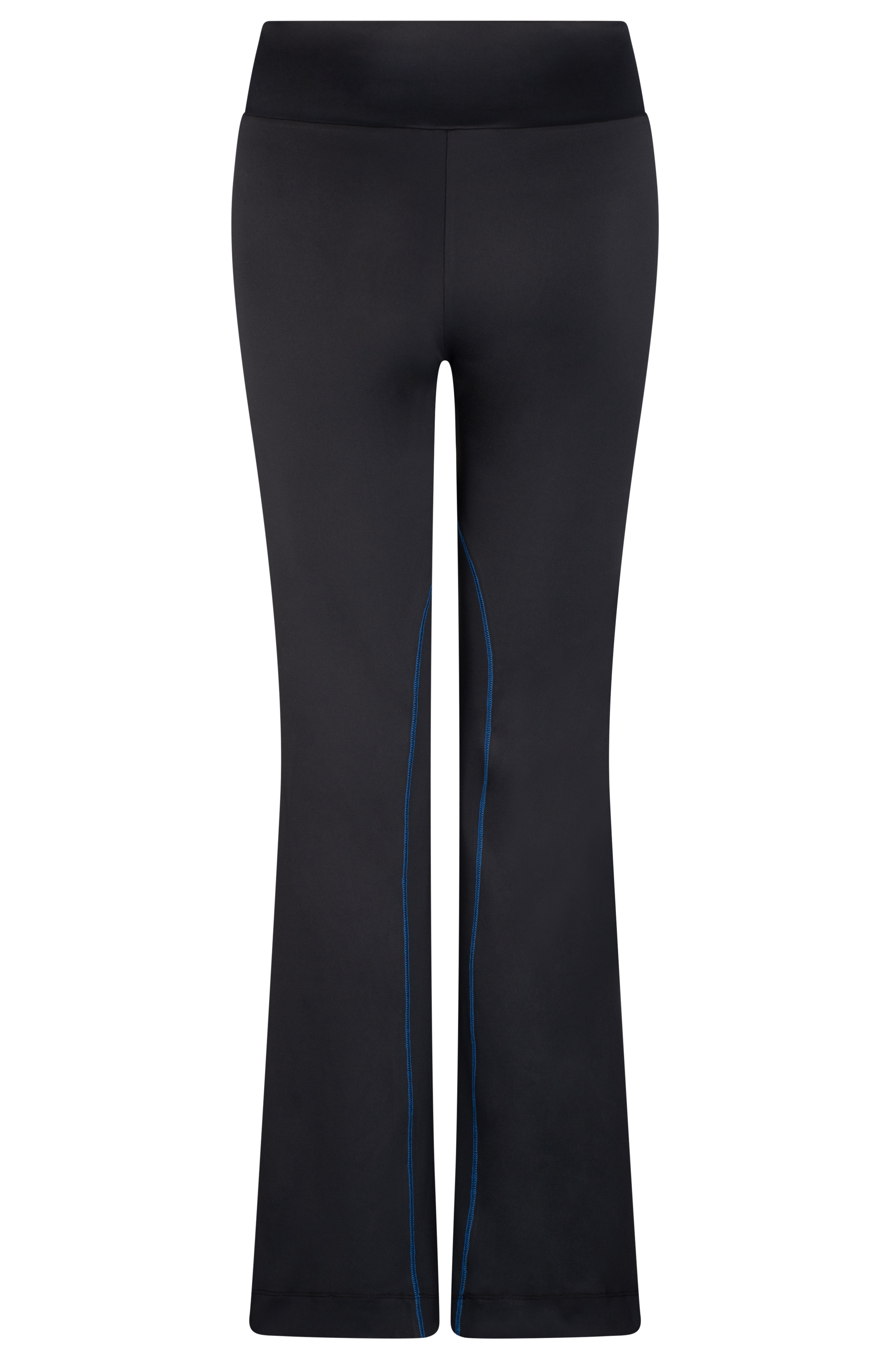 Flare sport pant -  black