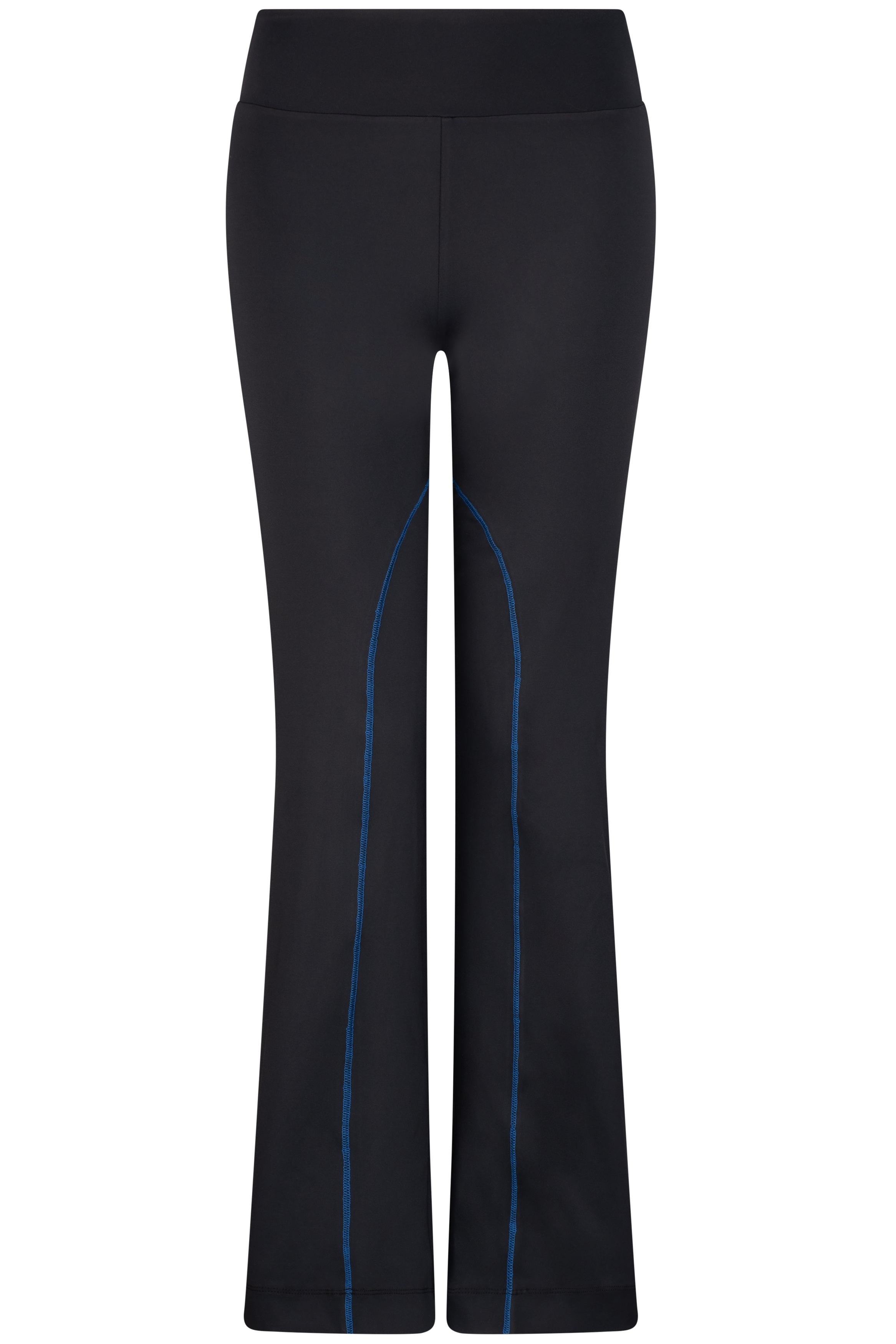 Flare sport pant -  black