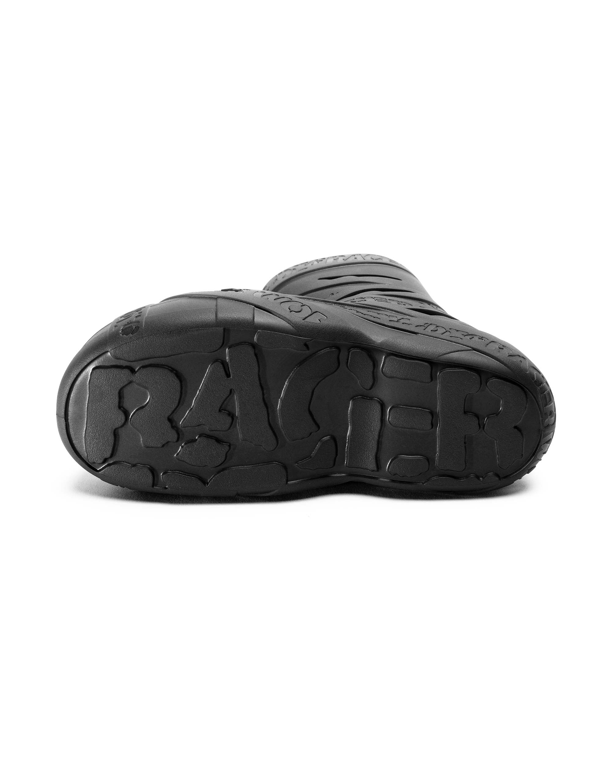 Black foam boot