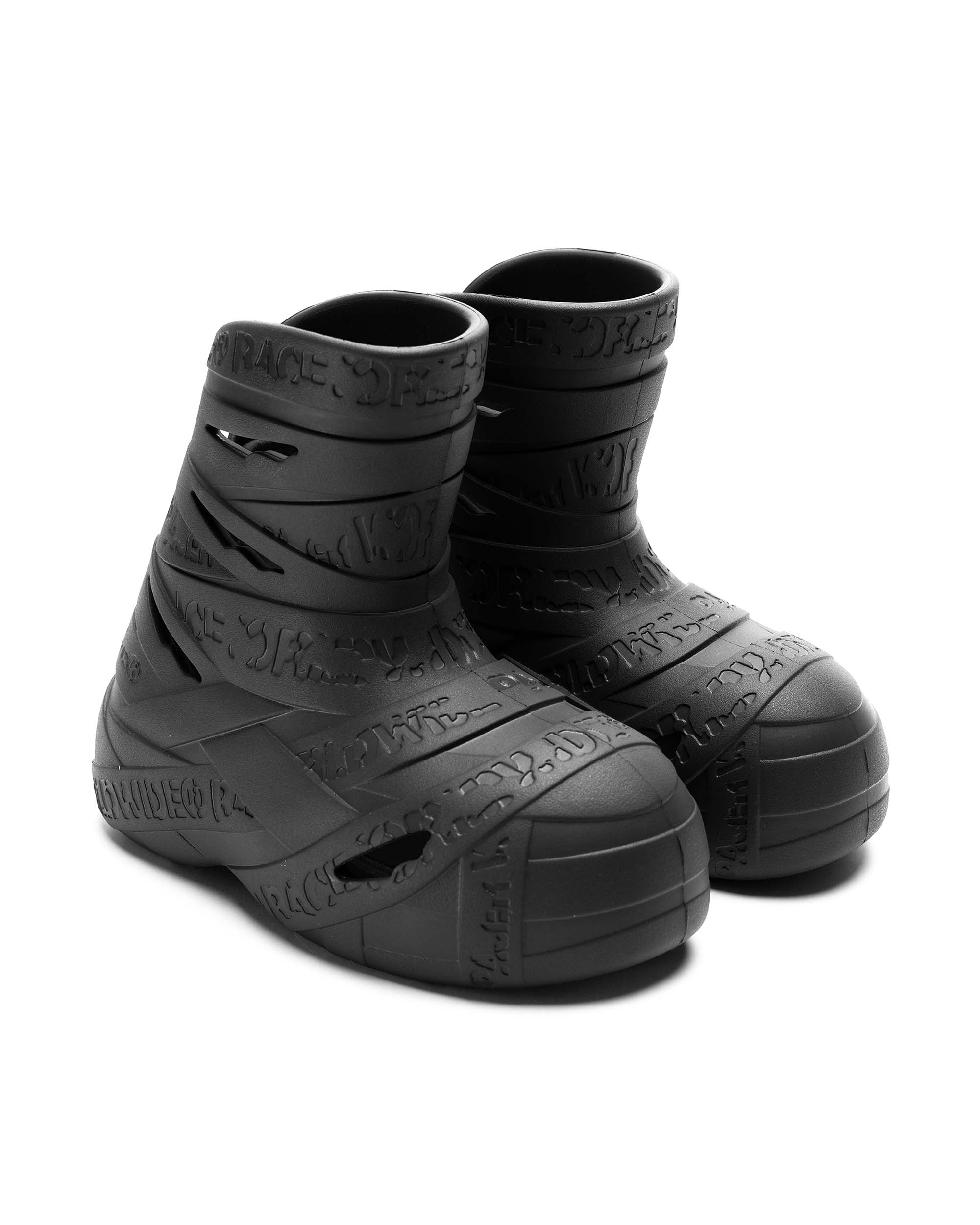 Black foam boot