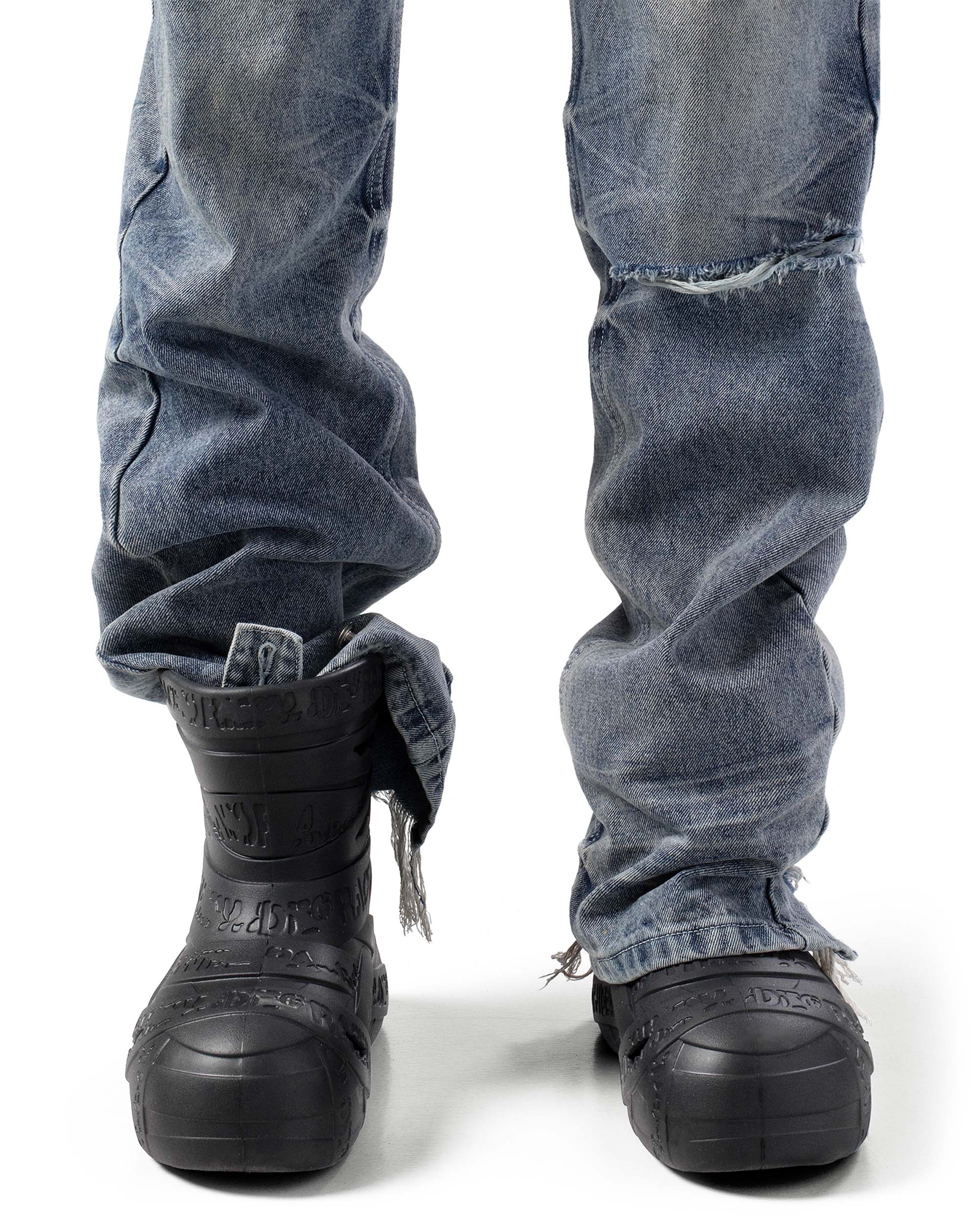 Black foam boot