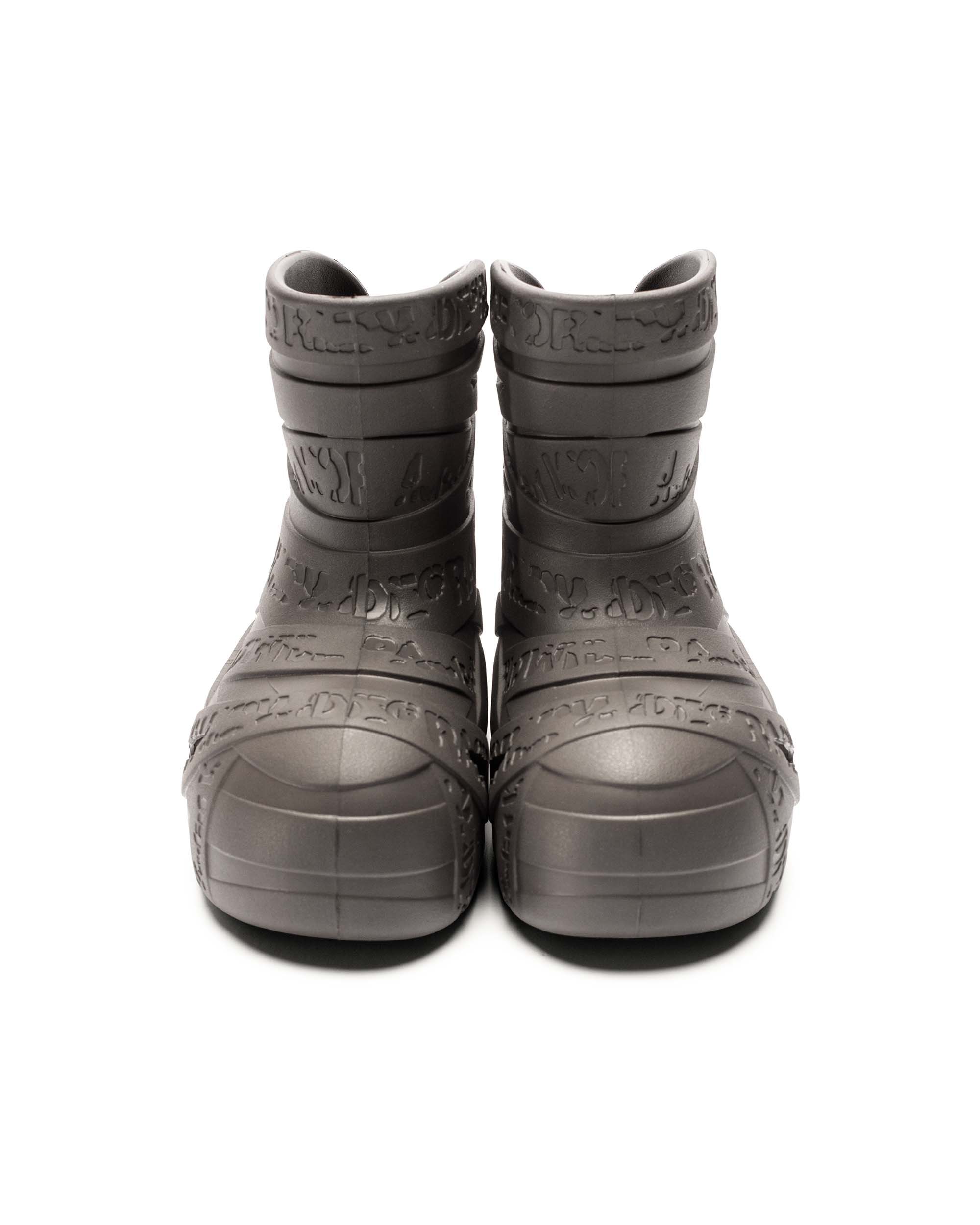 Brown foam boot