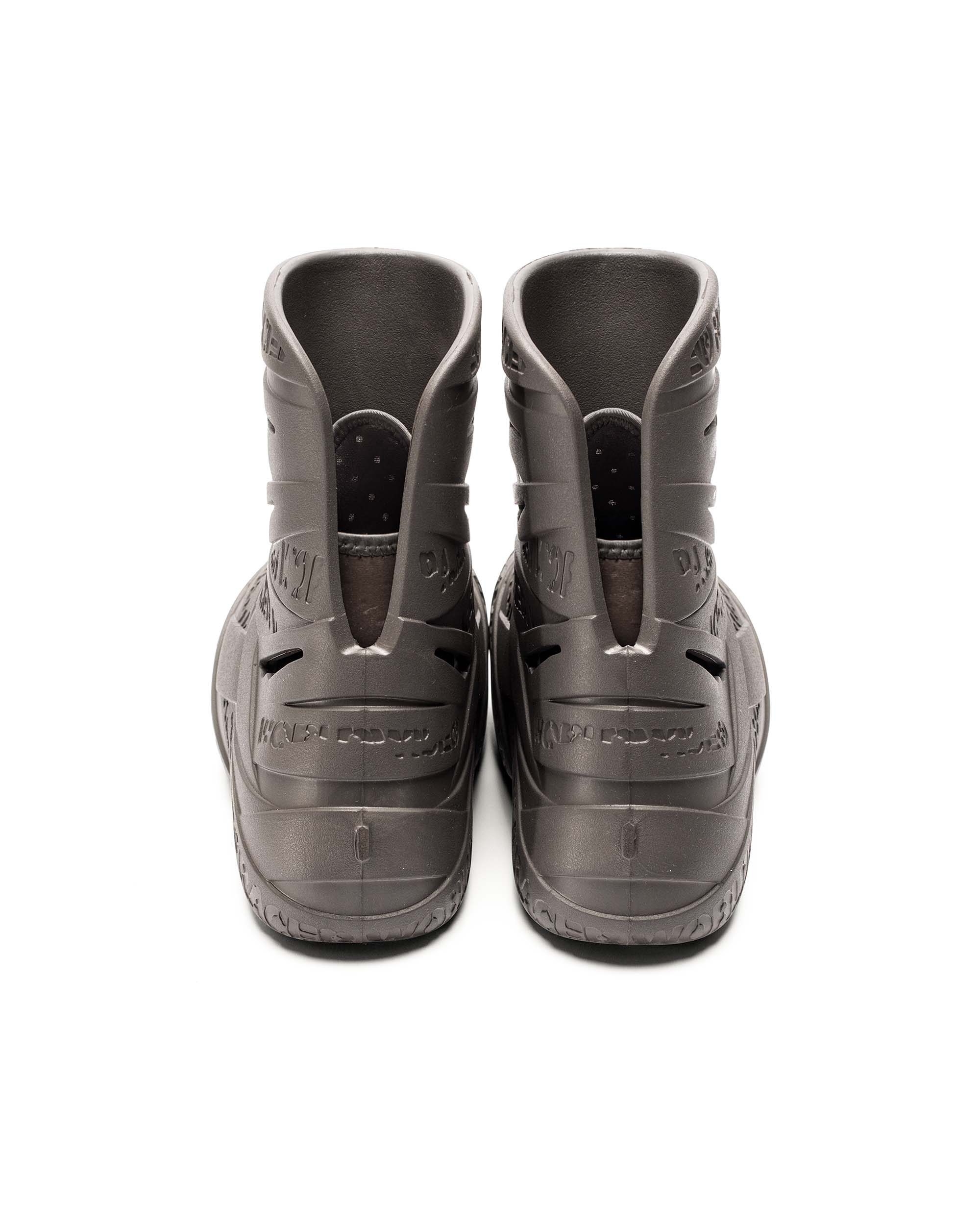Brown foam boot