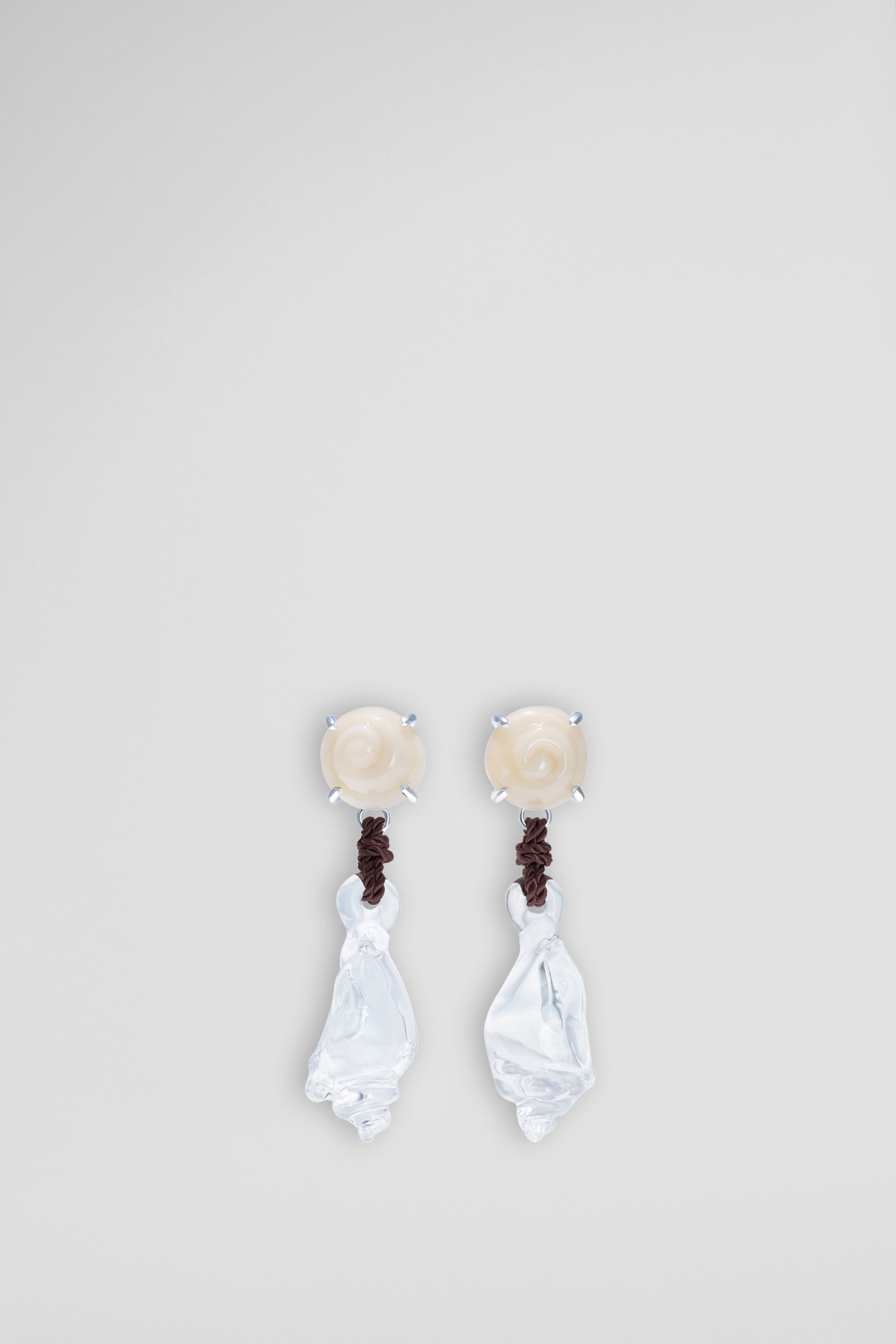 Lyria glass earrings