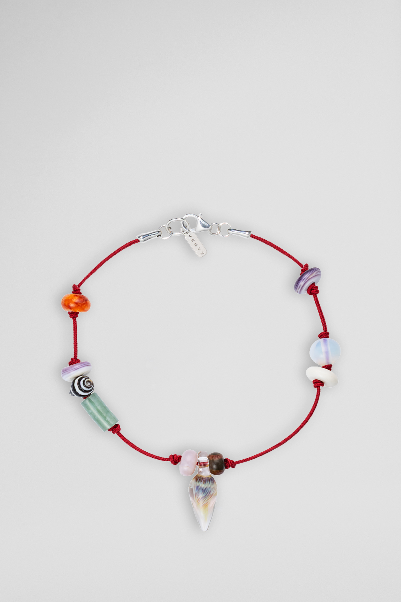 Pyramidella cord anklet