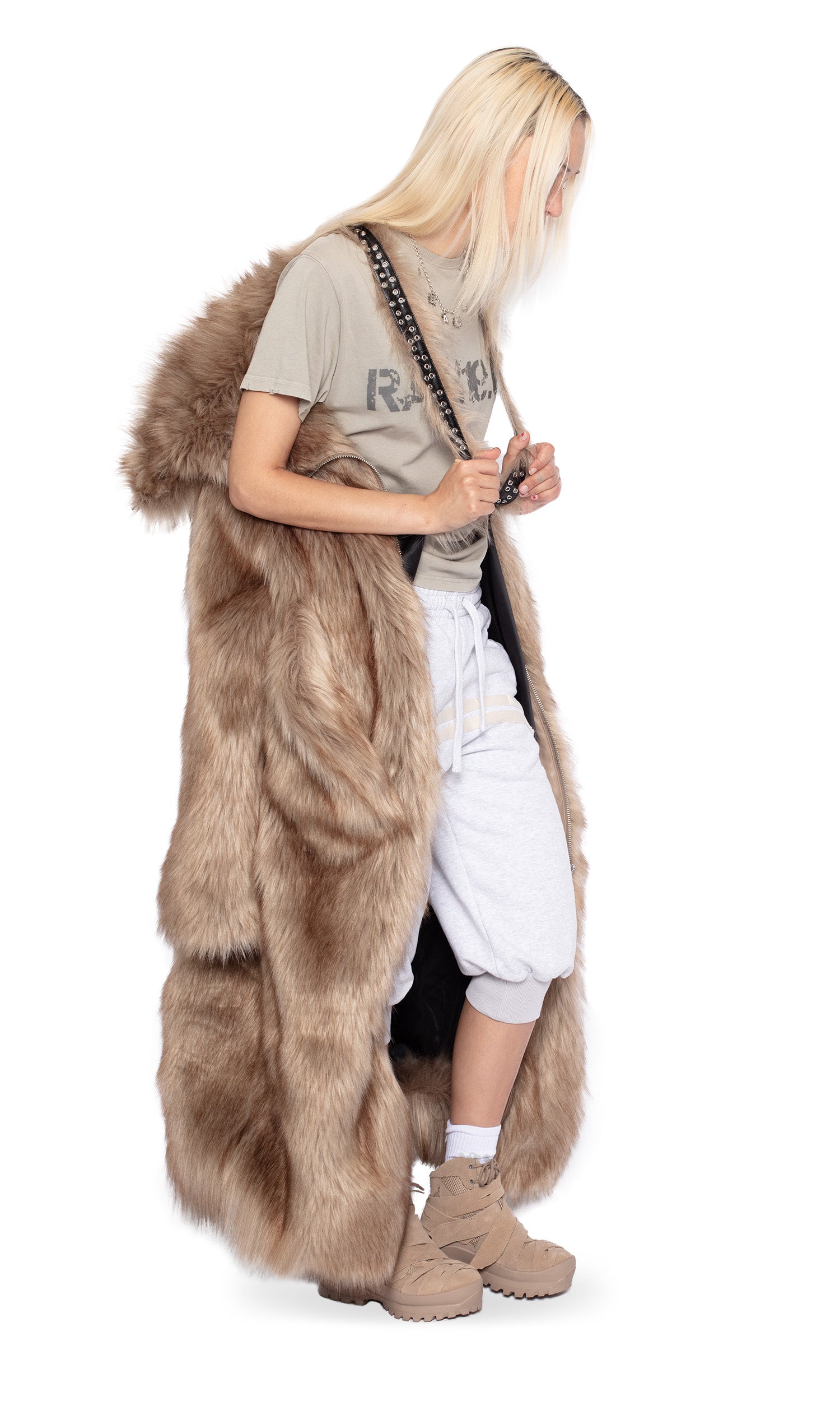 Fur coat