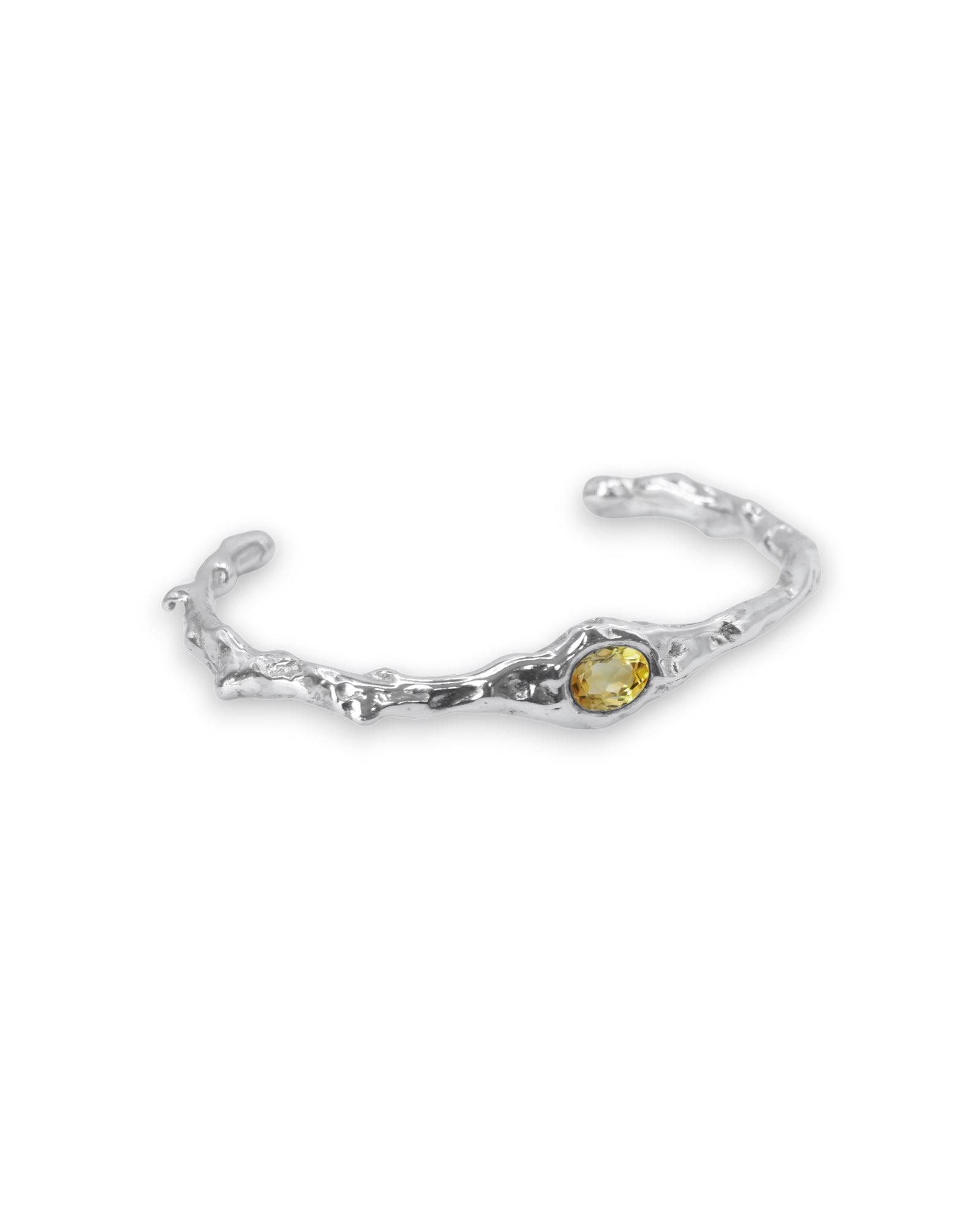 Fusion band citrine bracelet