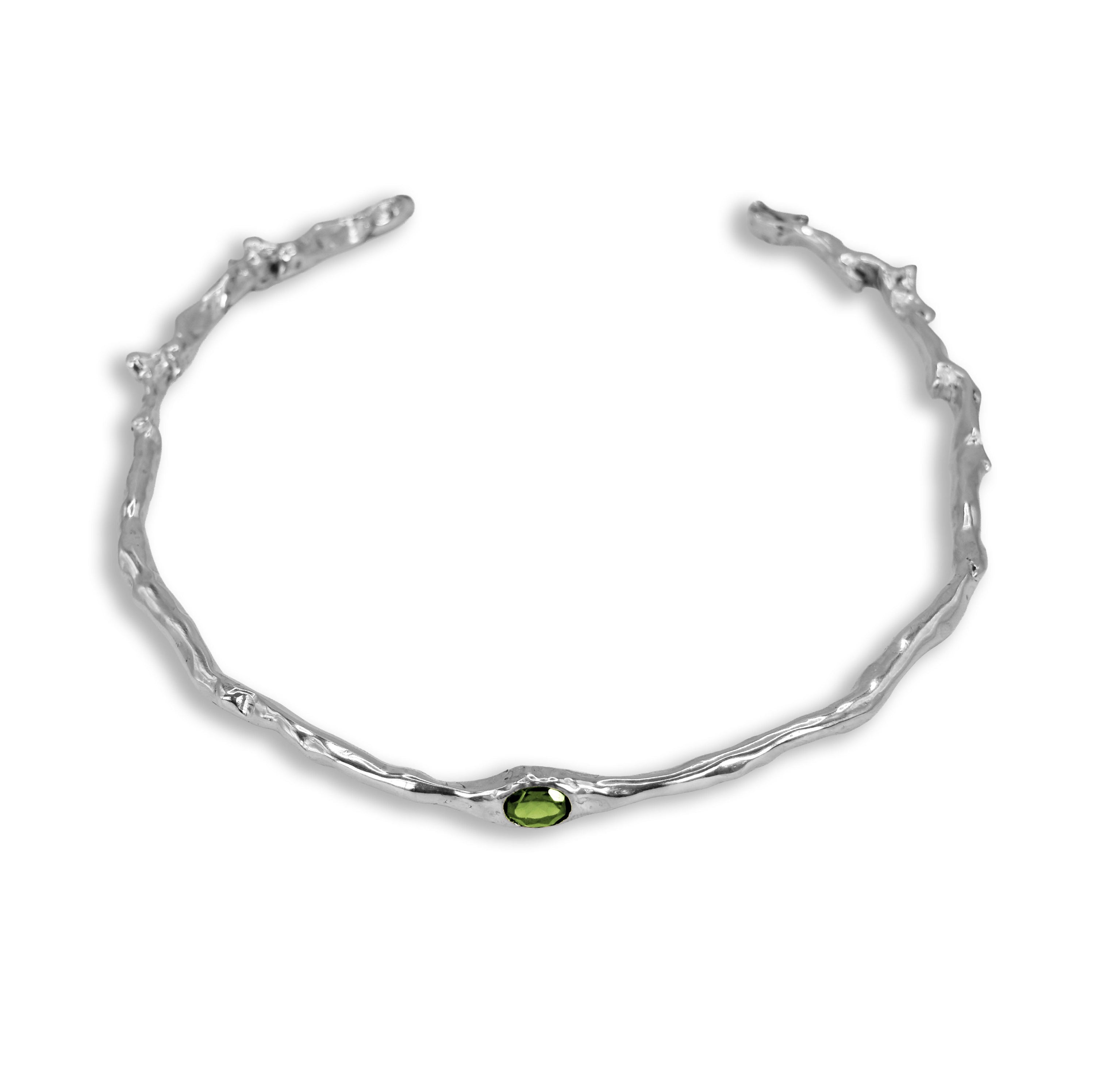 Fusion choker peridot