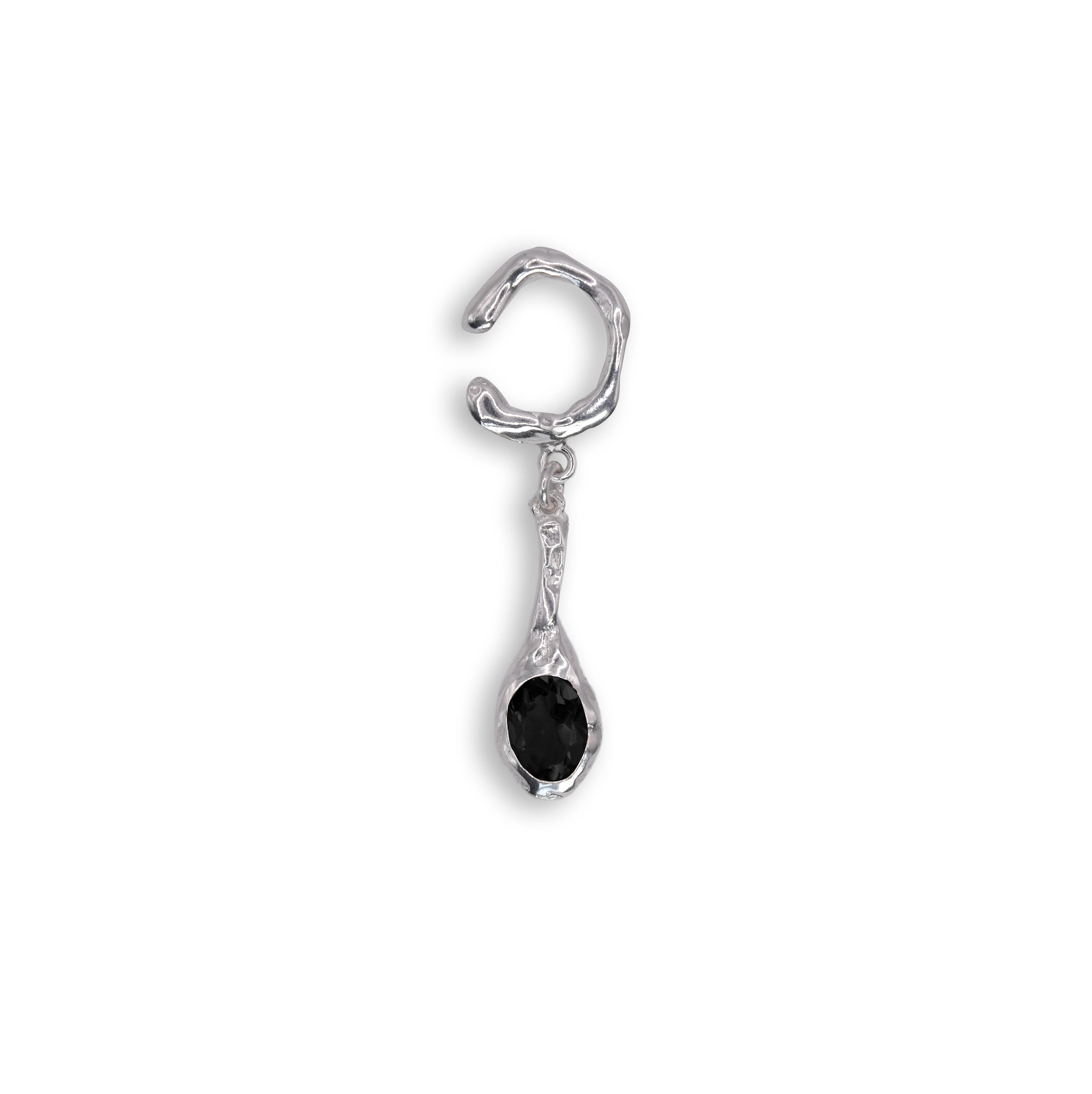 Fusion drop ear-cuff onix