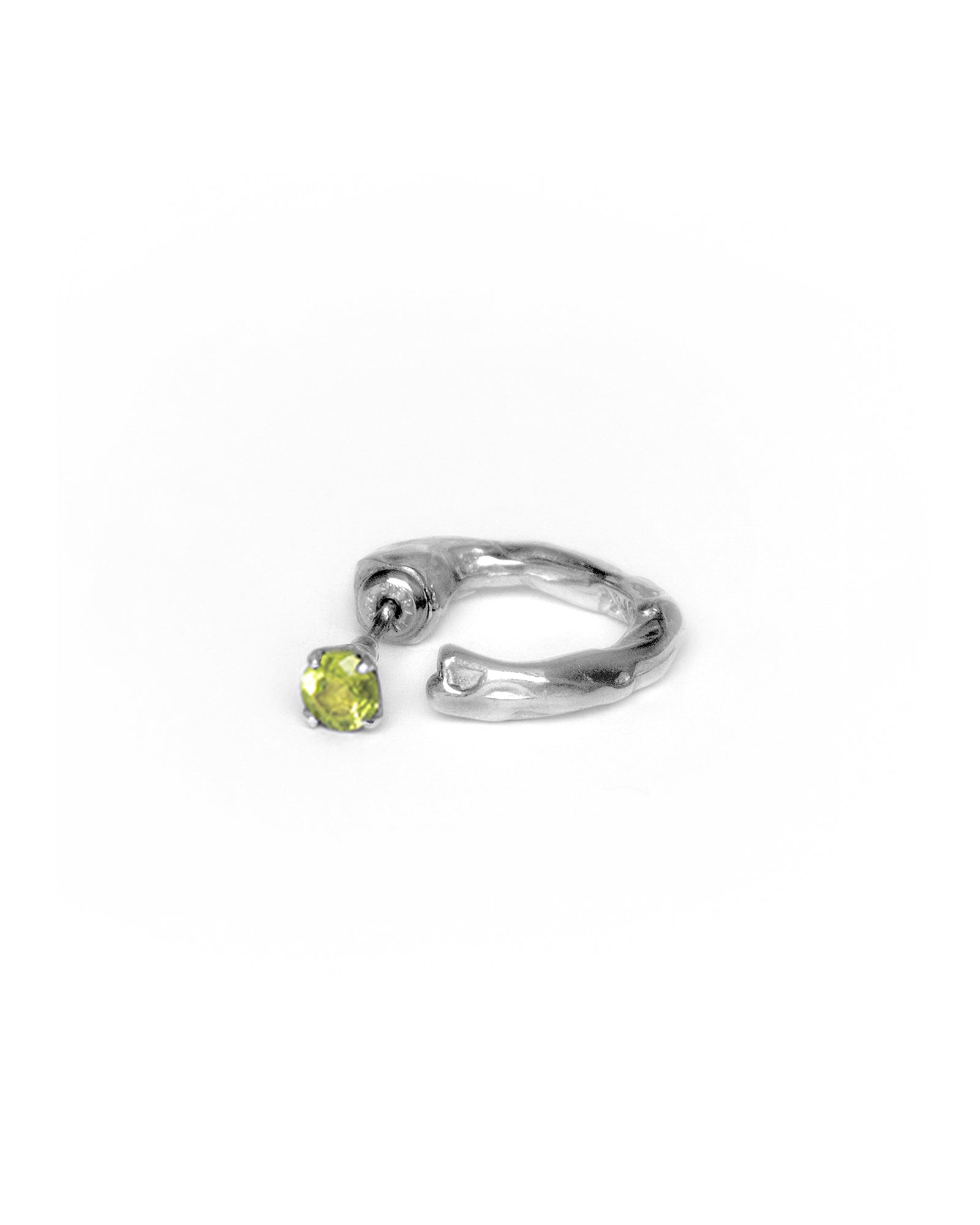 Fusion hoops peridot