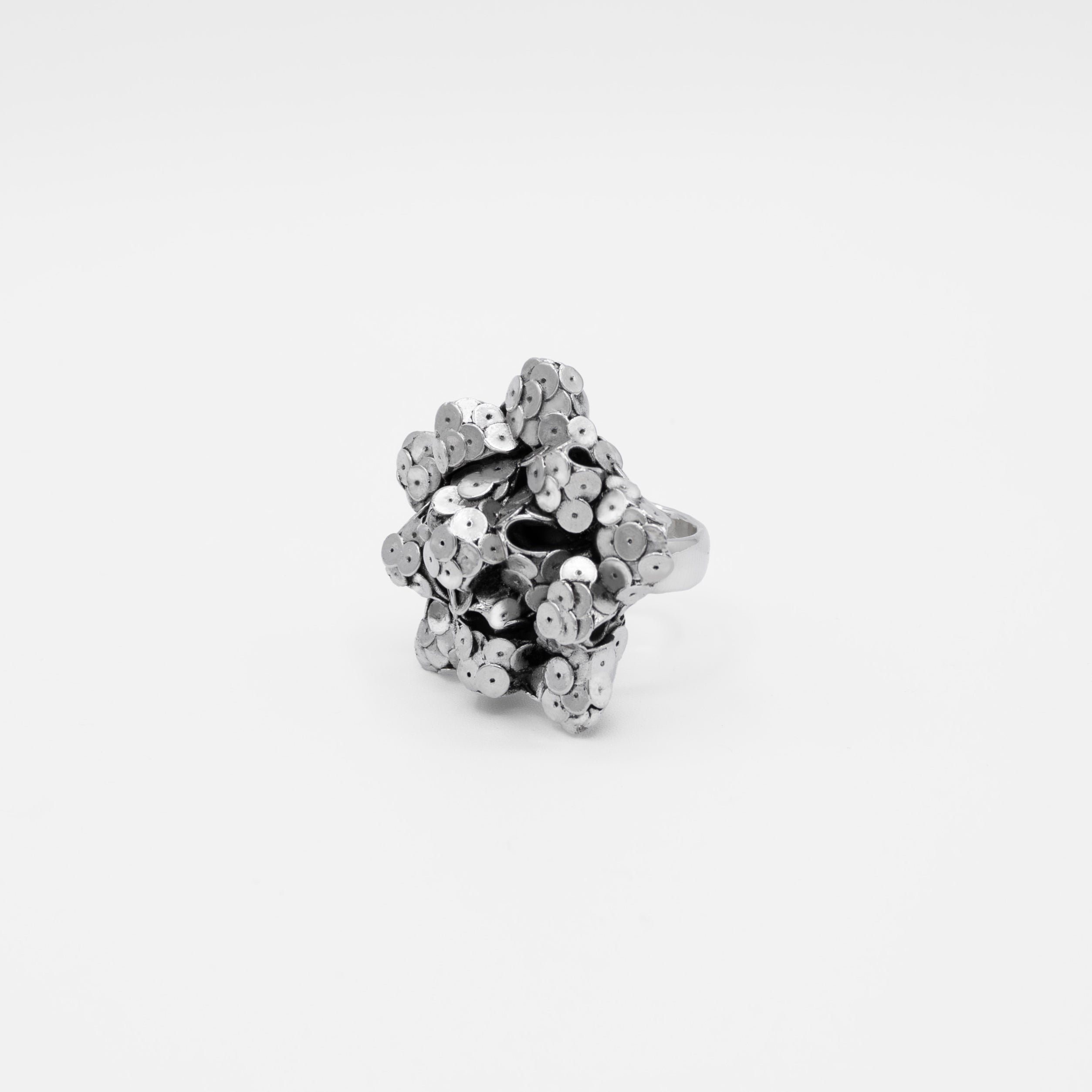 Sequin gift wrap ring
