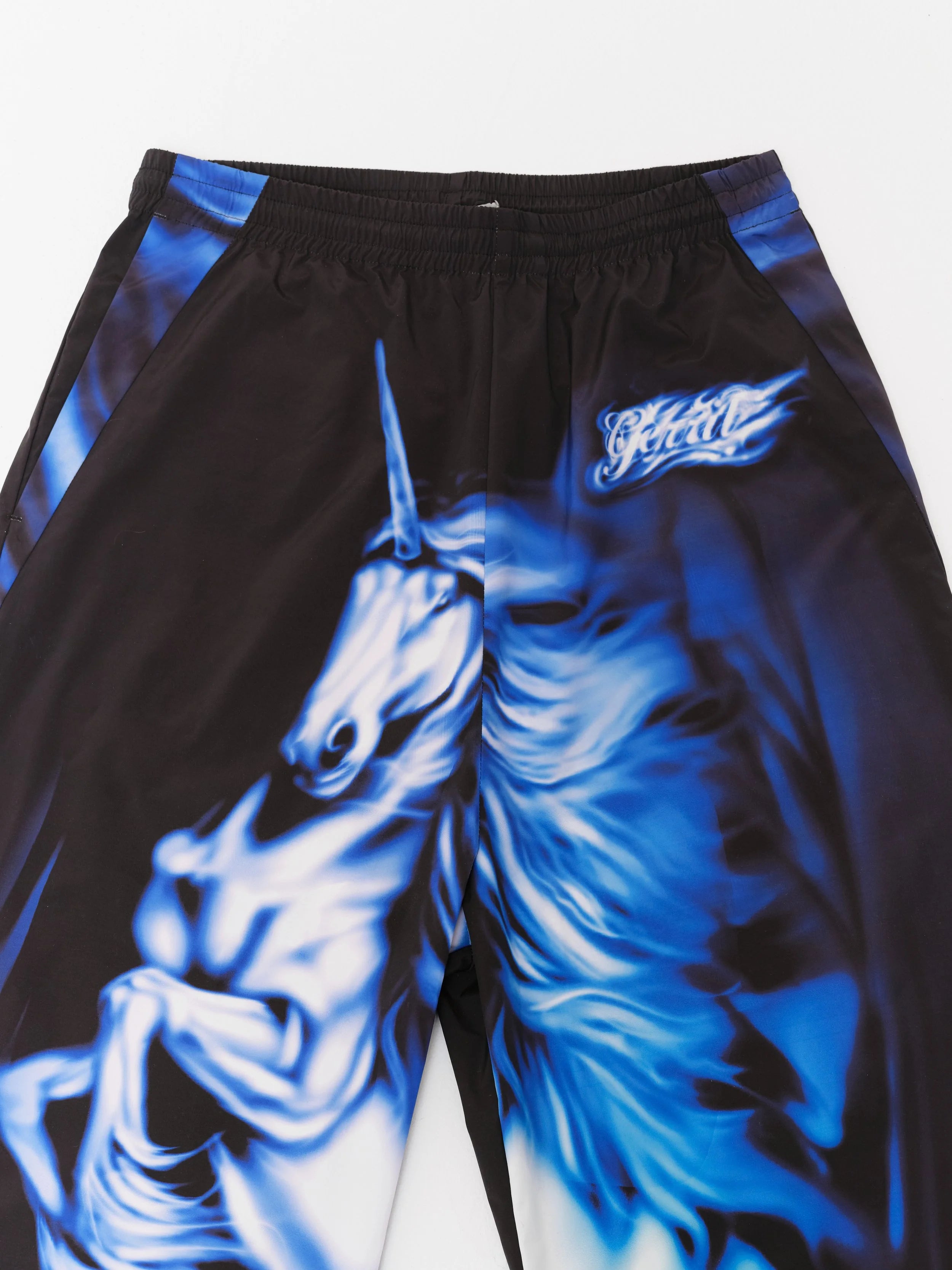 Wide-leg track pant