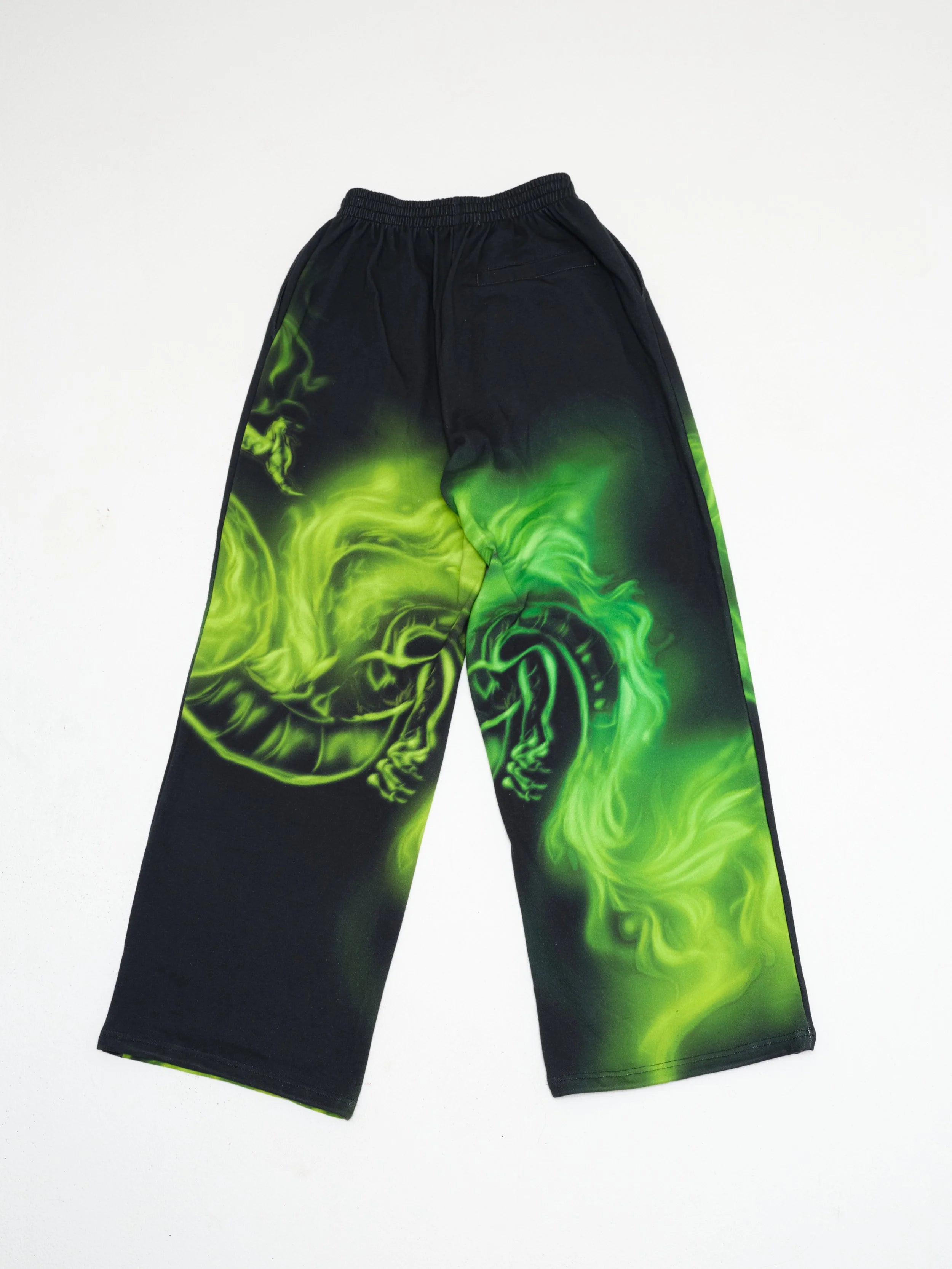 Wide-leg sweatpants