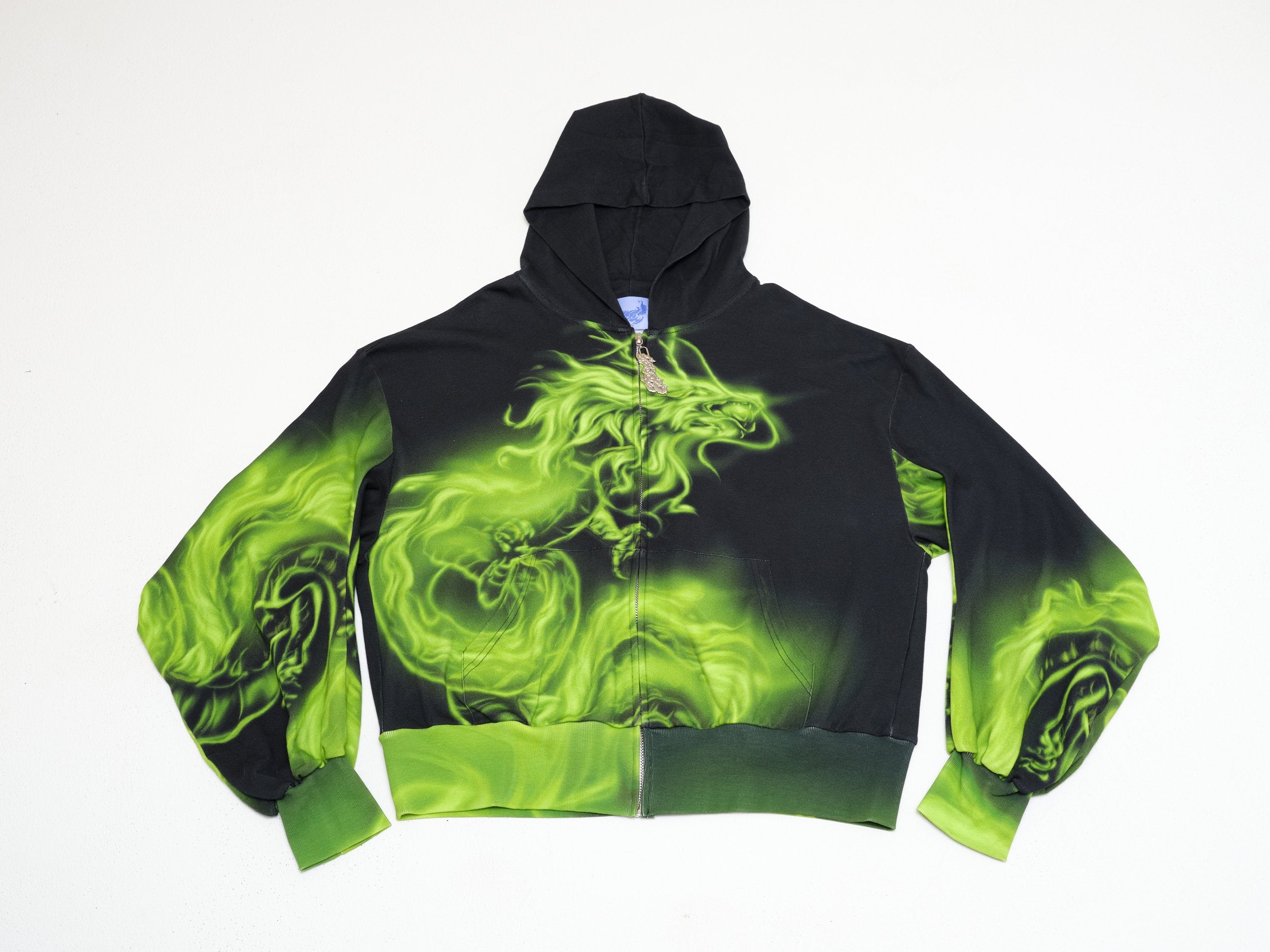 Printed oversized hoodie