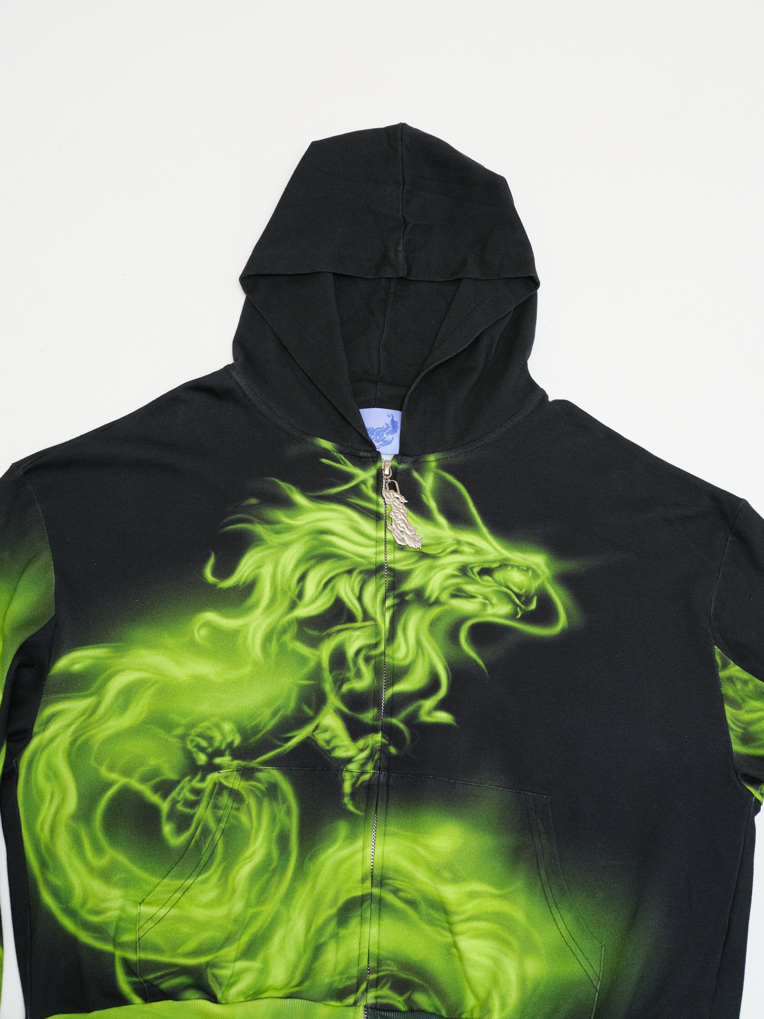Printed oversized hoodie