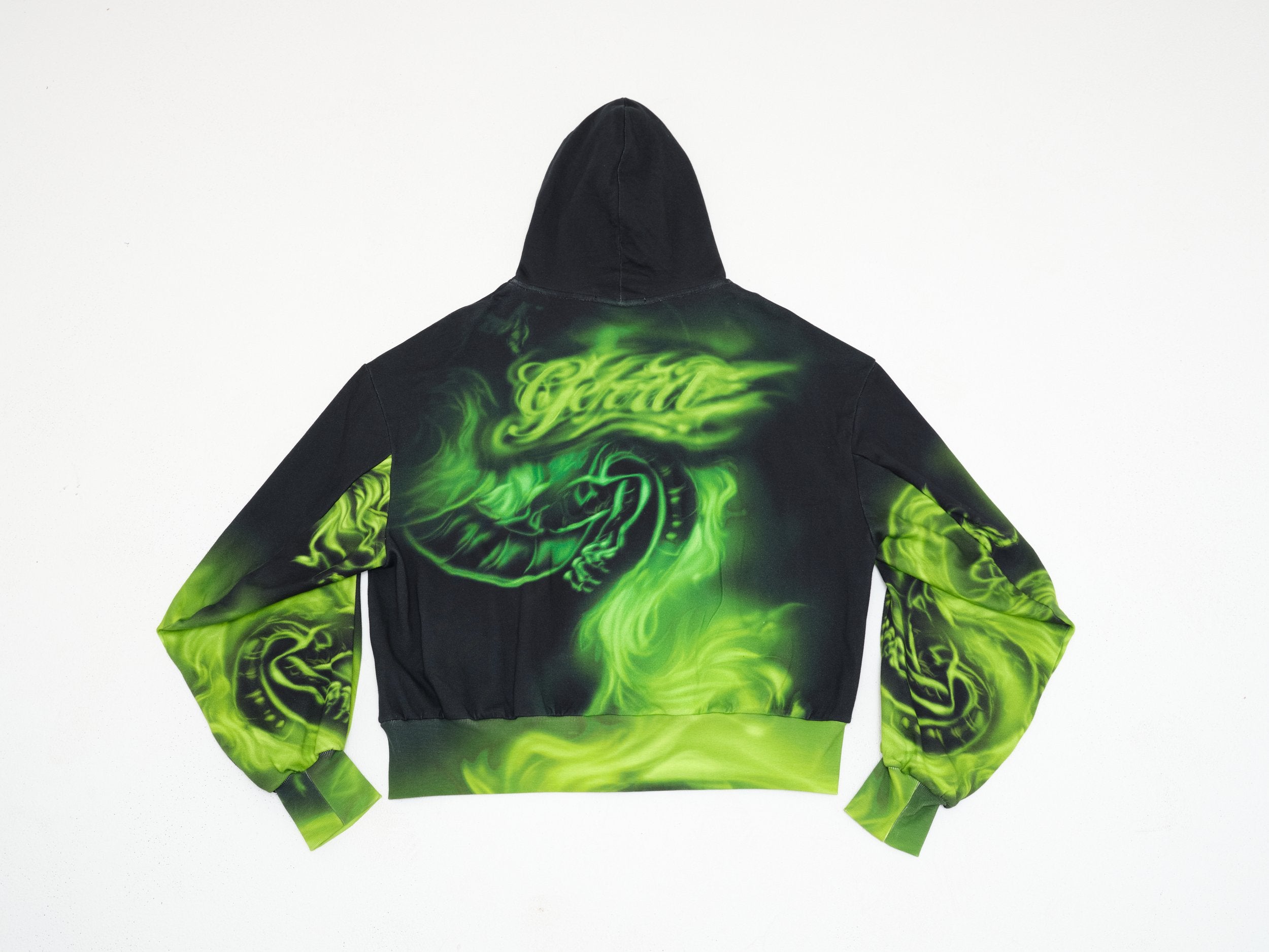 Printed oversized hoodie