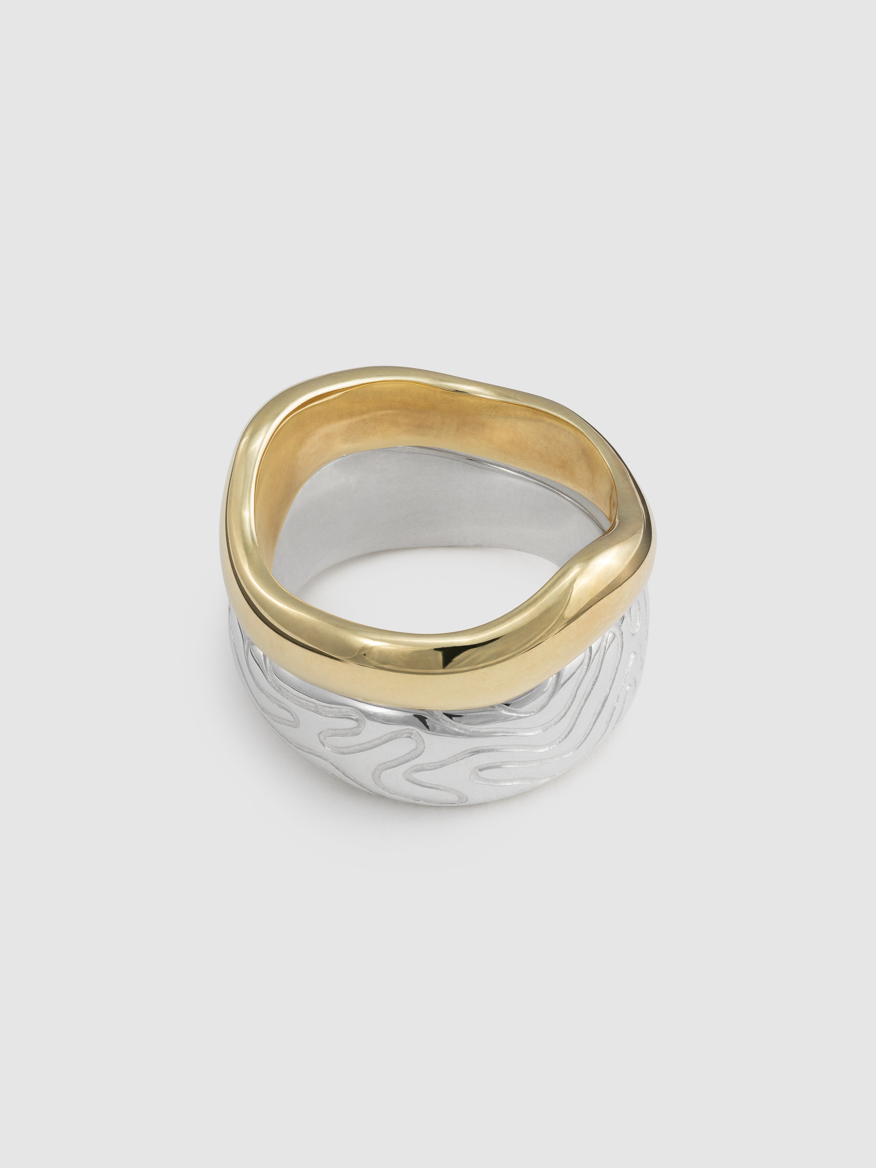 Globe stacking rings pair
