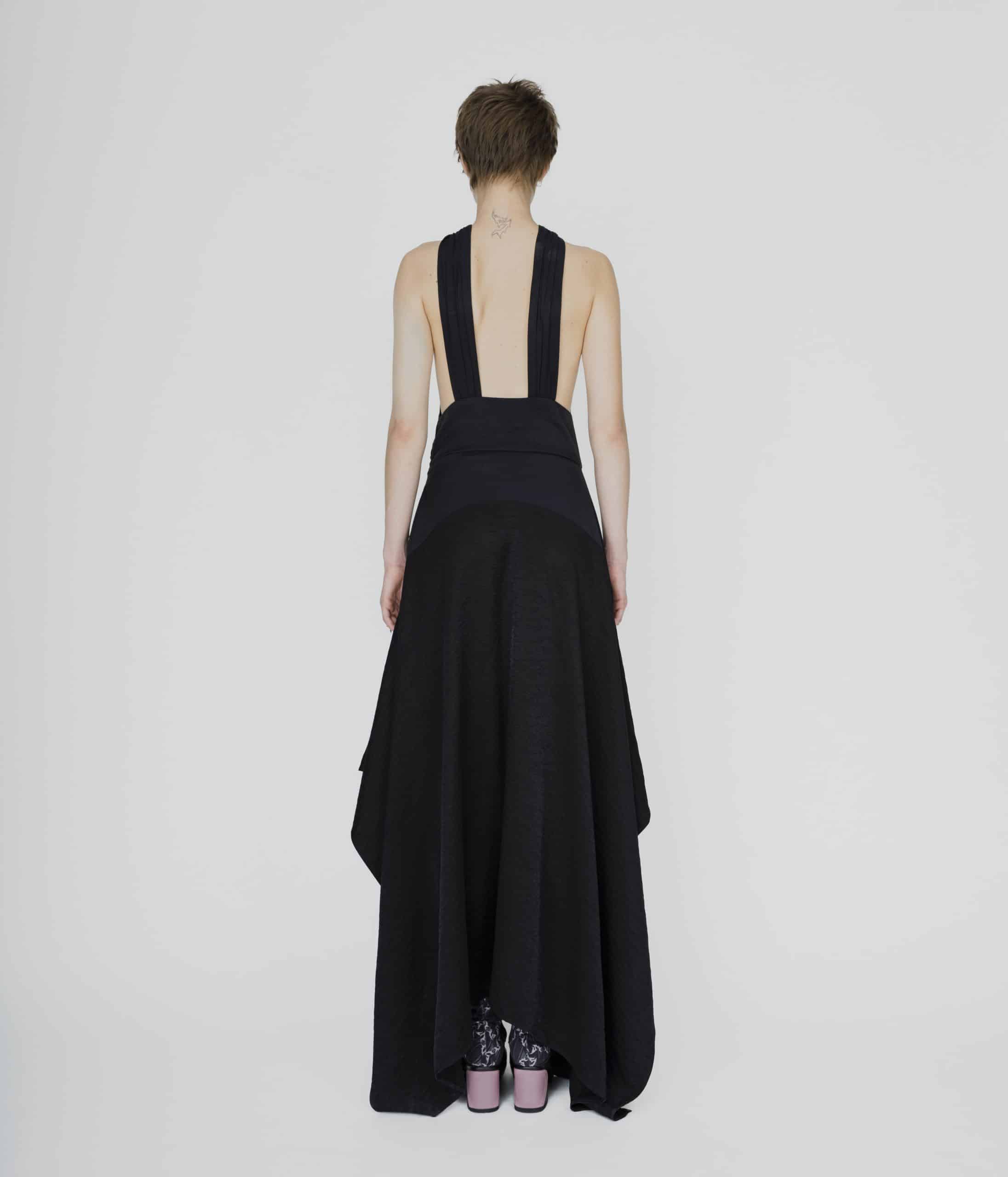 Asymmetric nail dress