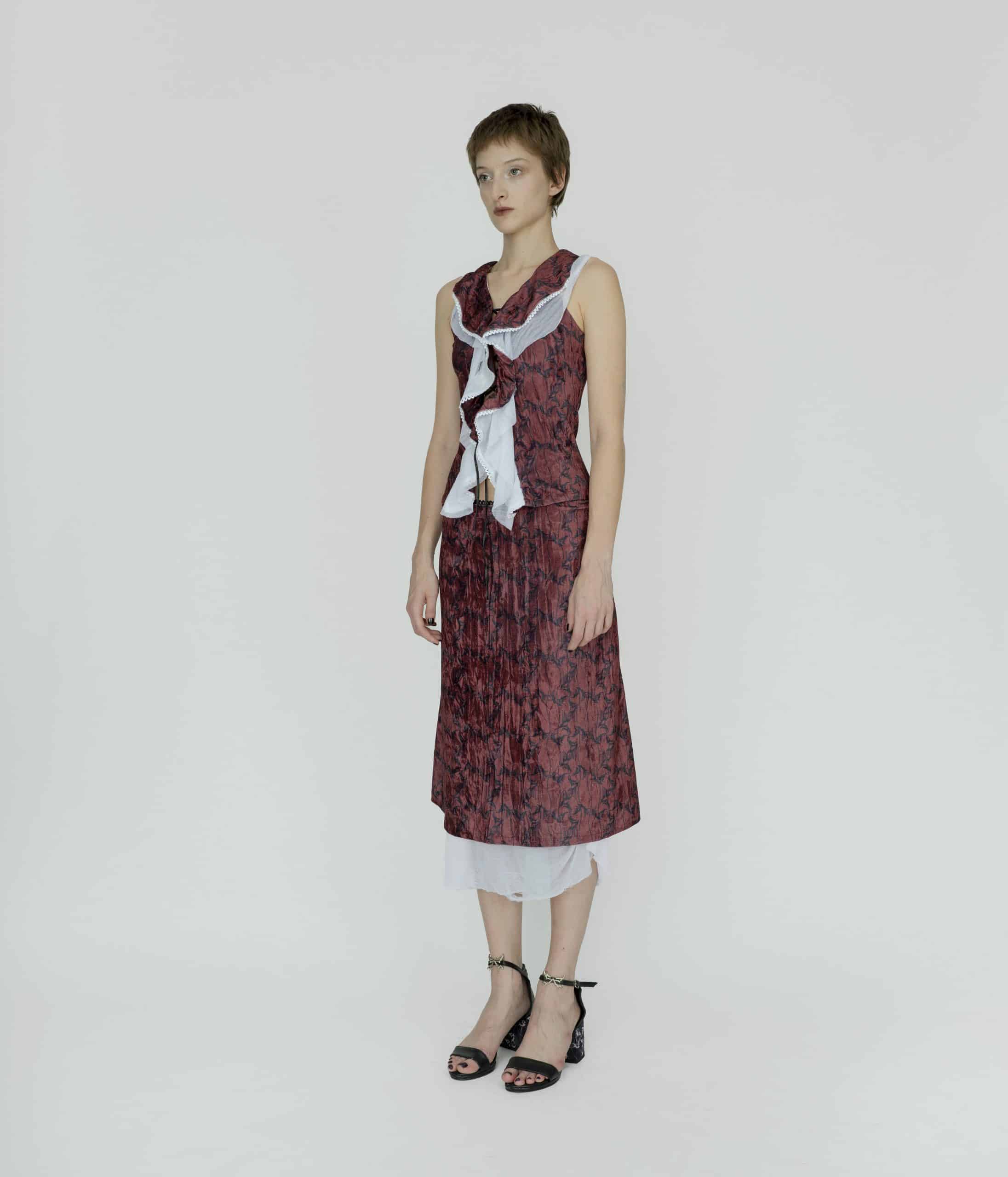 Symbolic doube layer skirt