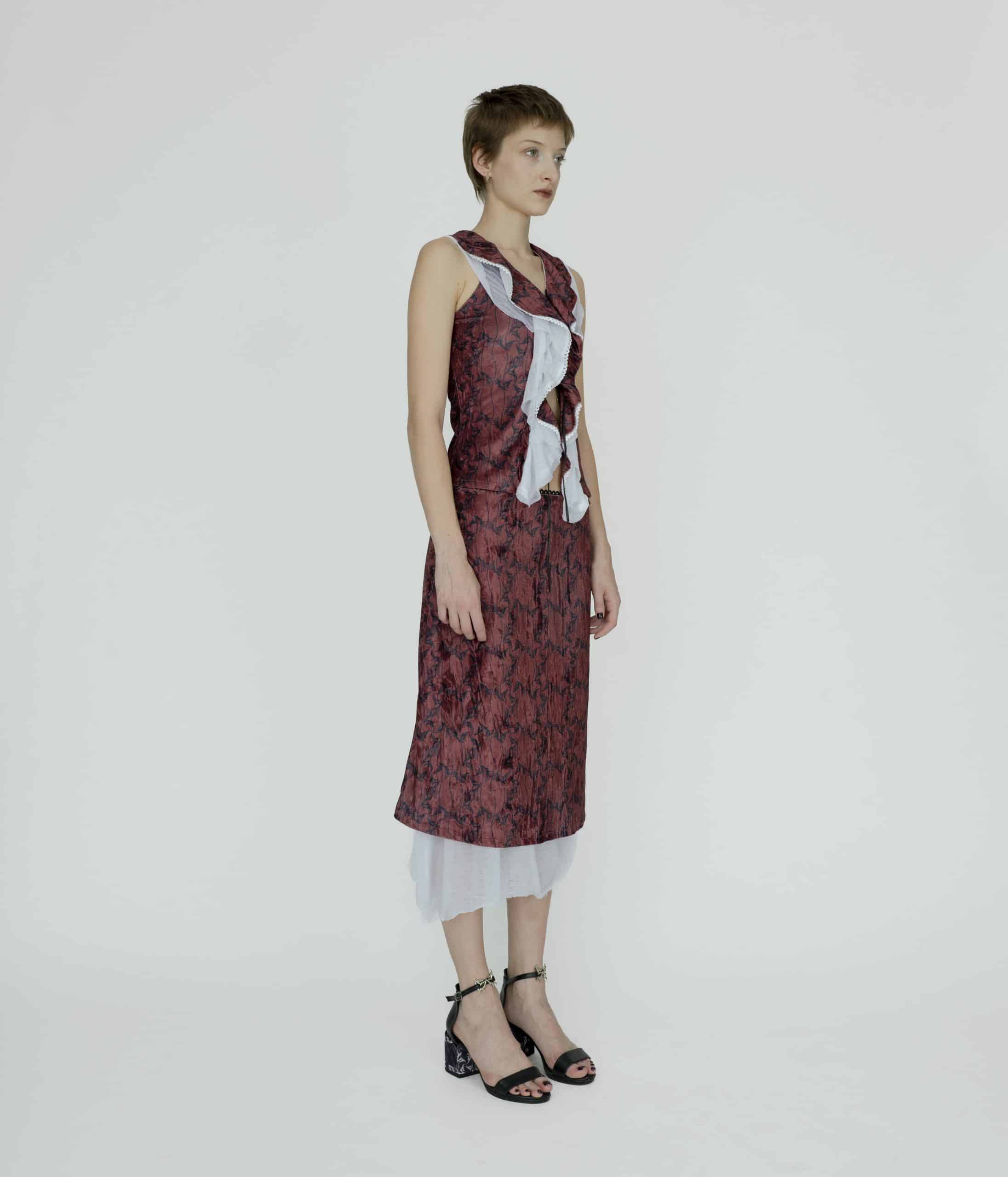 Symbolic doube layer skirt
