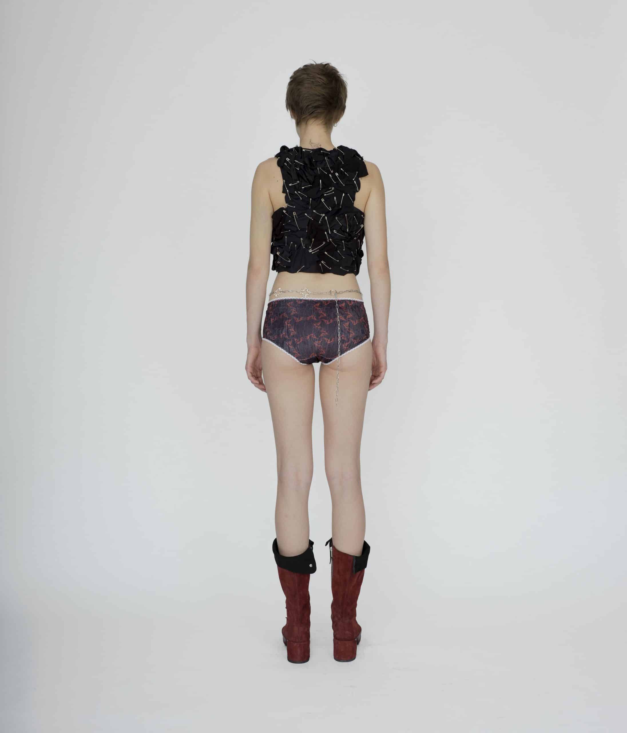 Symbolic black briefs