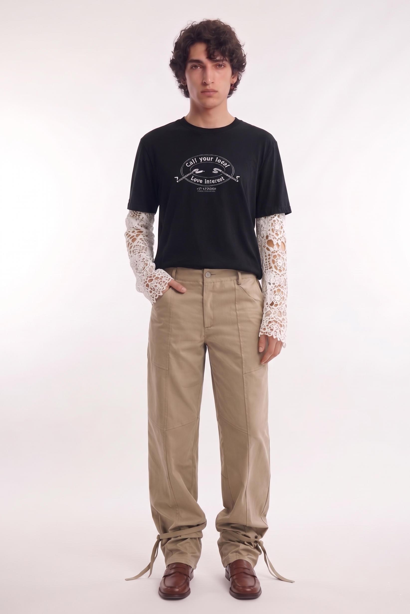 T-shirt crochet call your local love interest