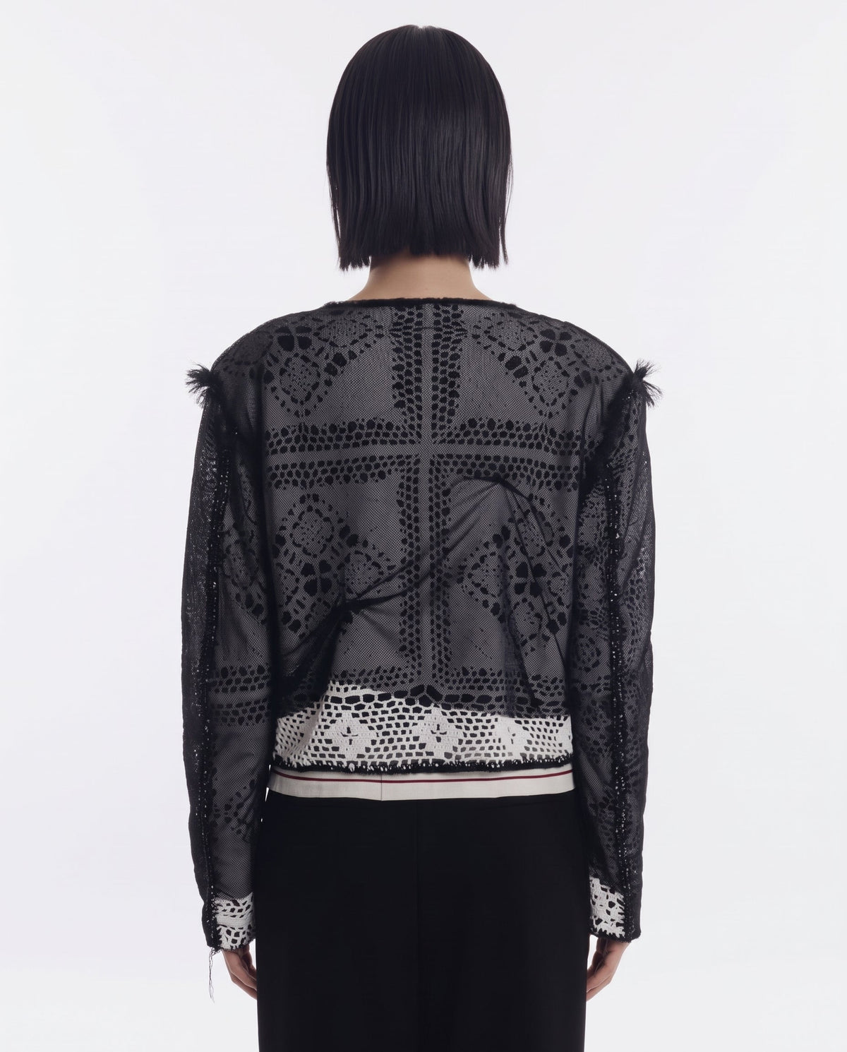 Giacca corredo crochet