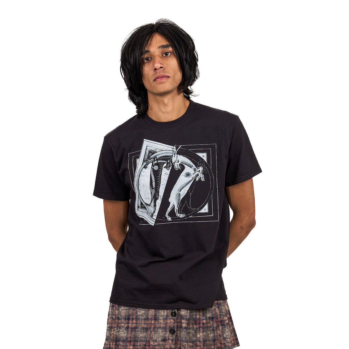 Goat tee black