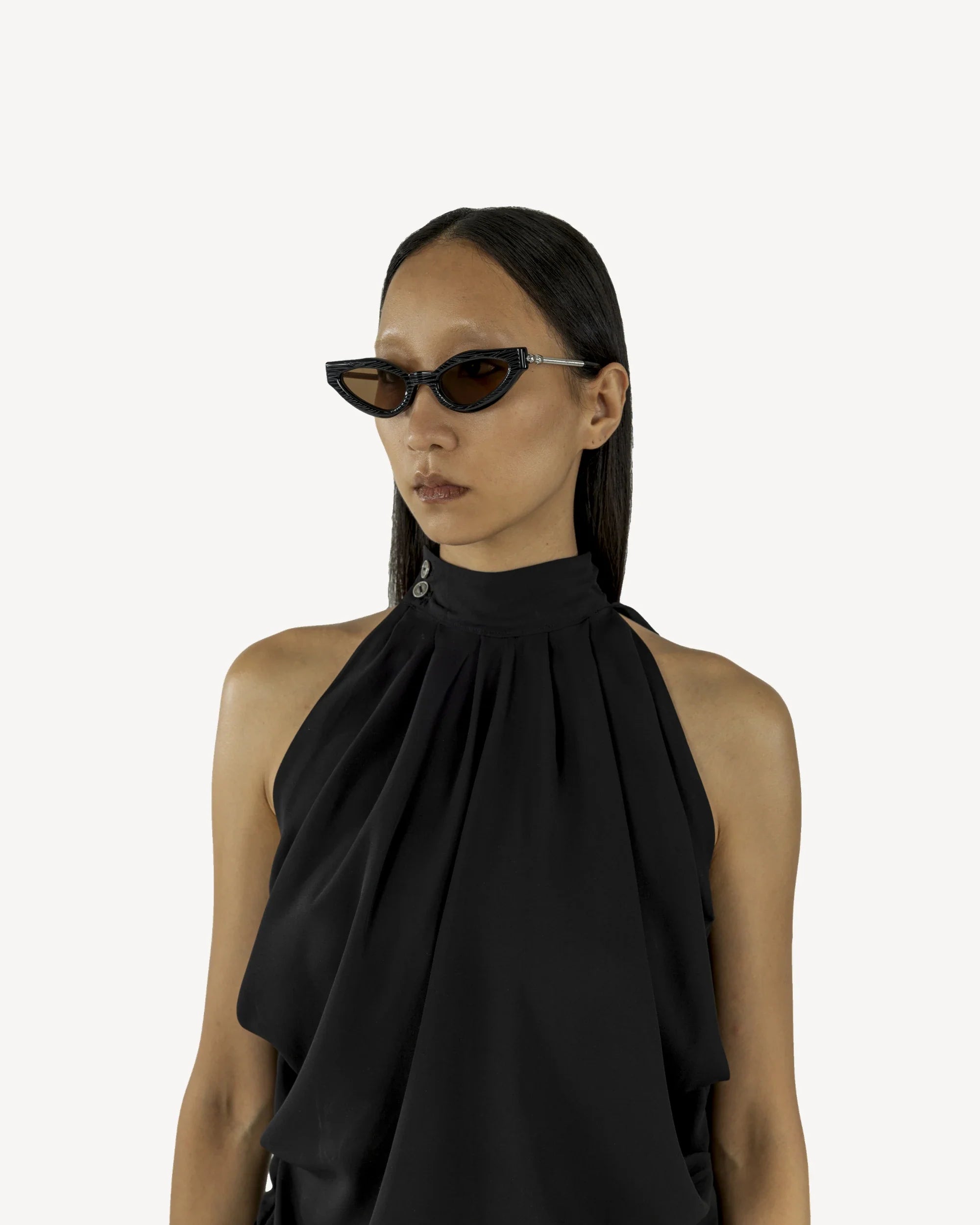 Freigeist sunglasses (black / orange)