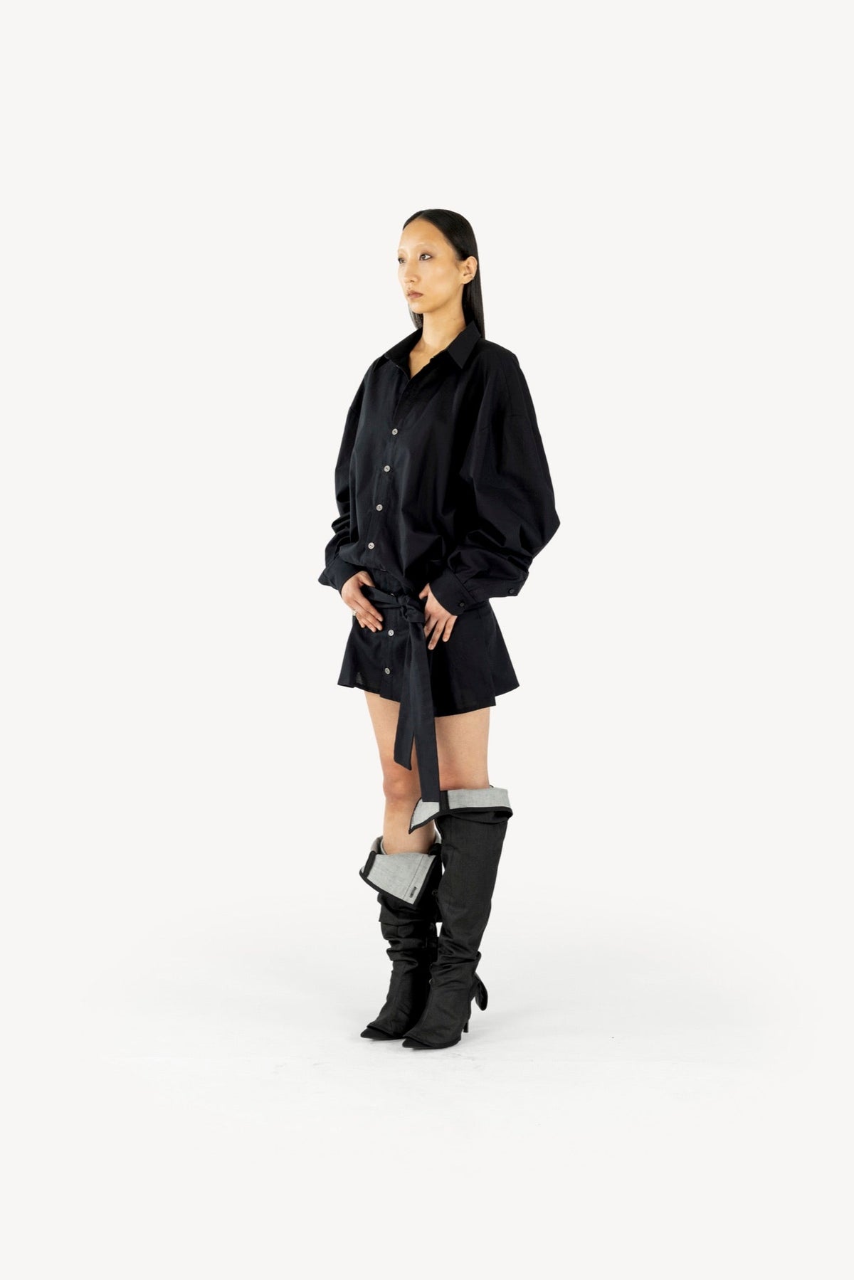 Shirtdress black