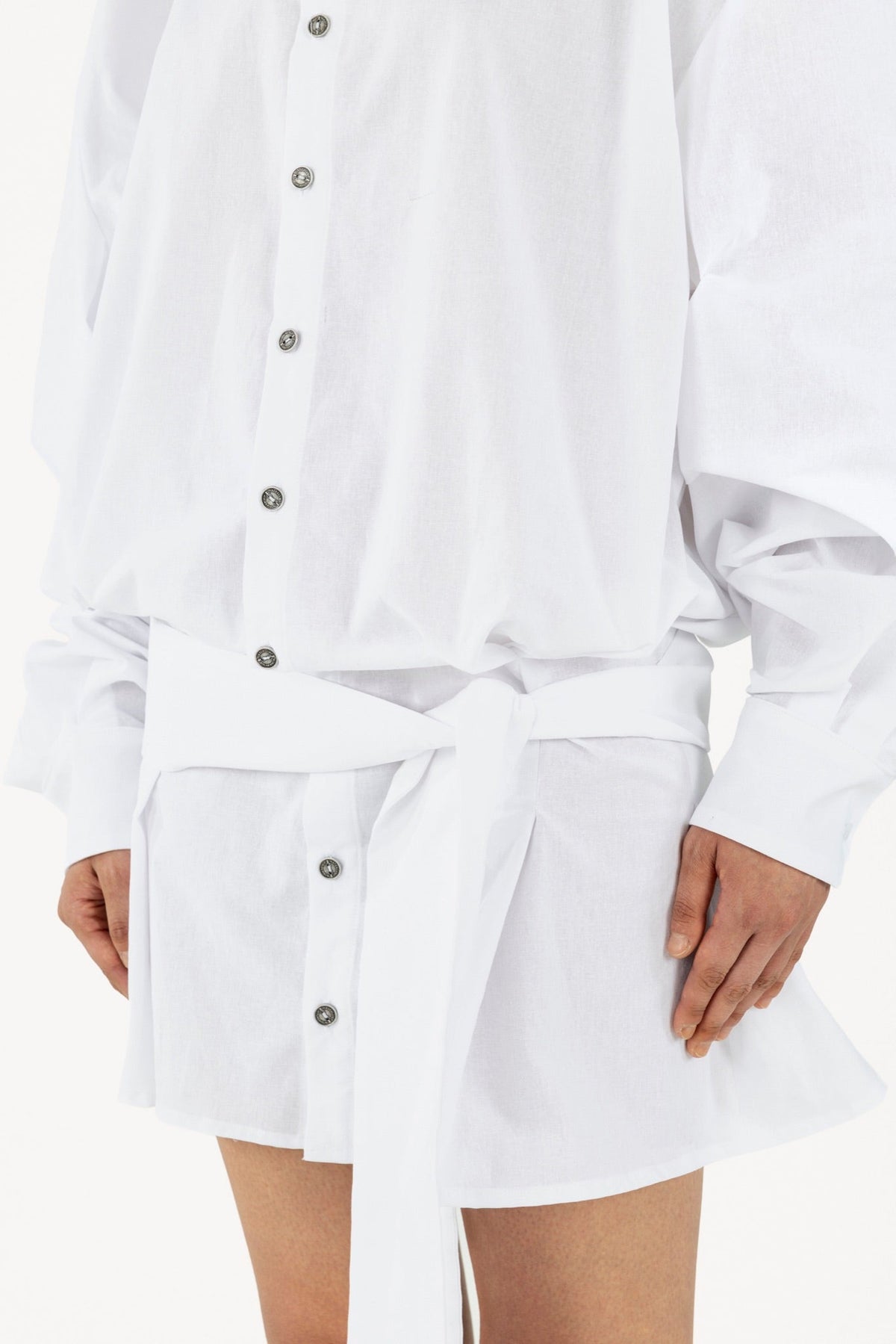 Shirtdress white