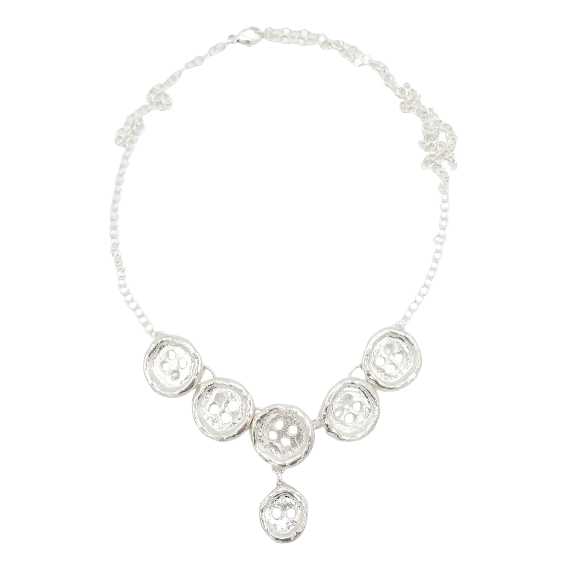 Button necklace