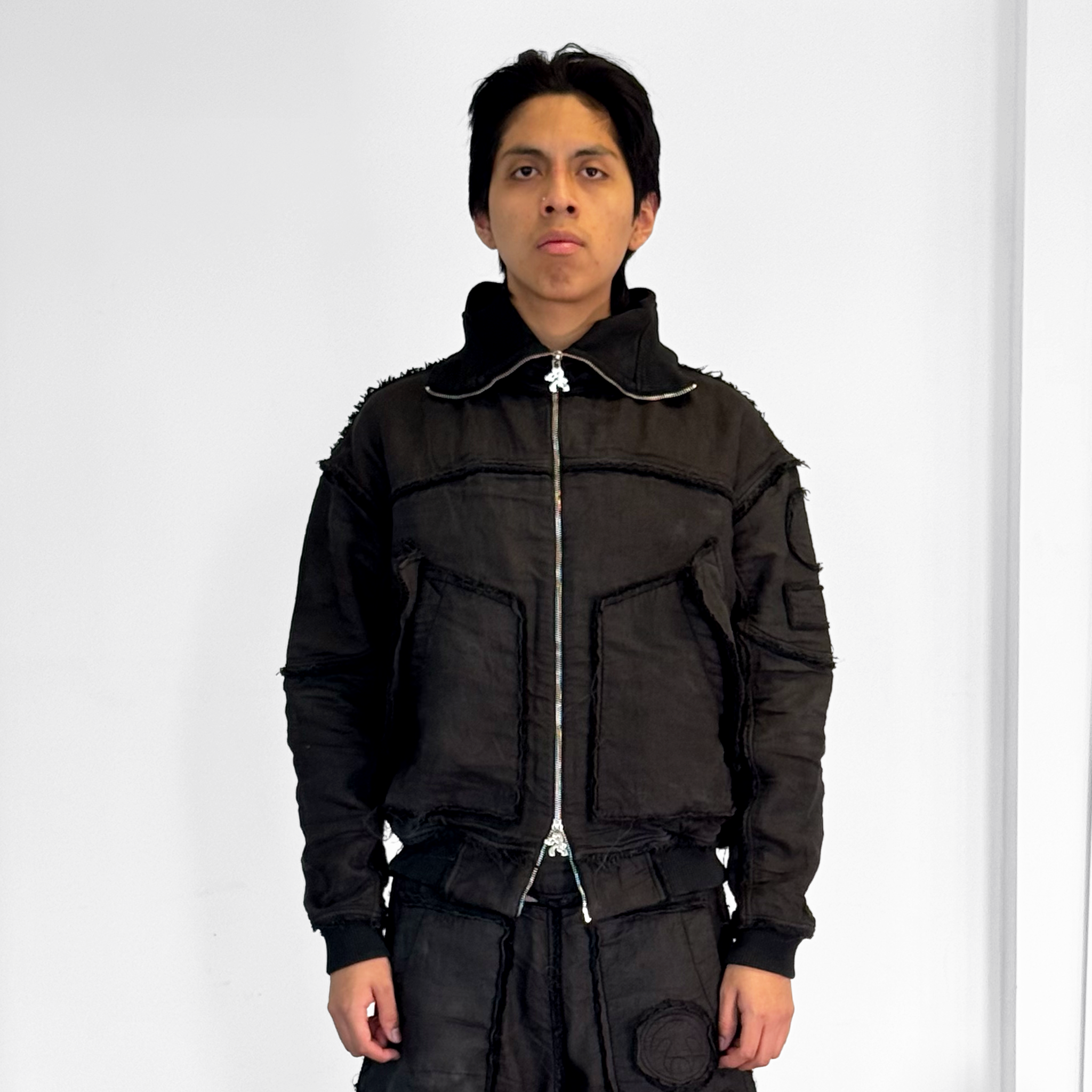 Mourning army hoodie - black