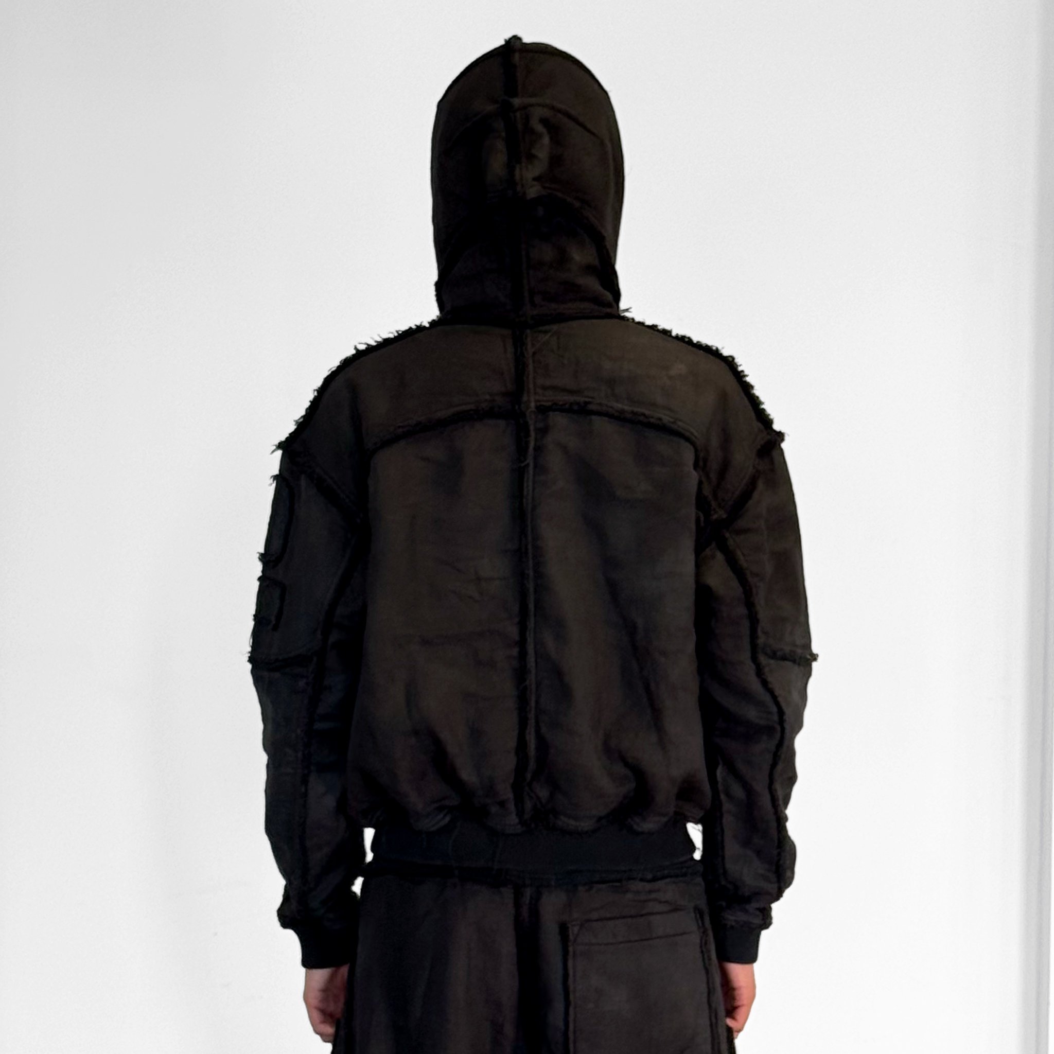 Mourning army hoodie - black