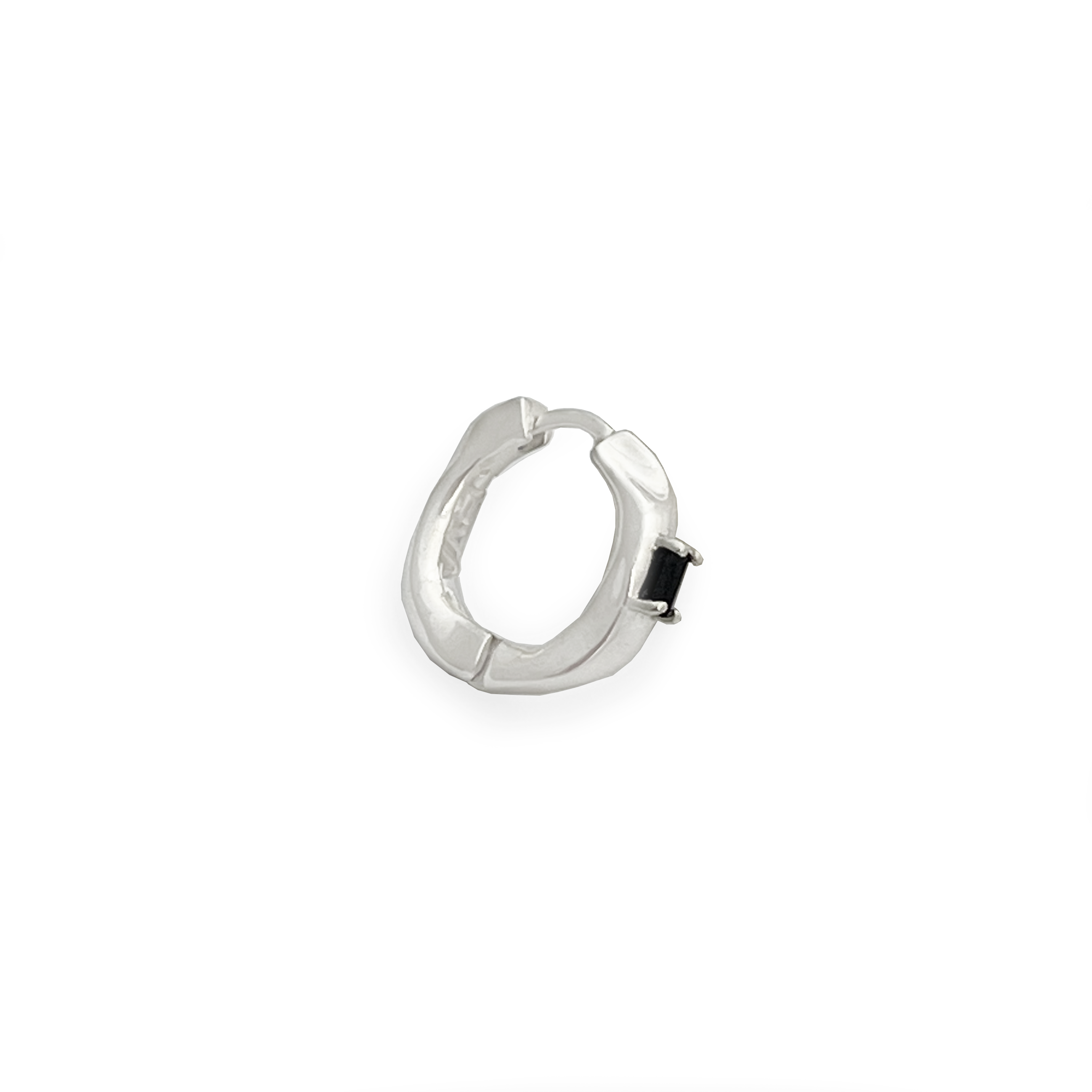 Mini molten hoop & shappire