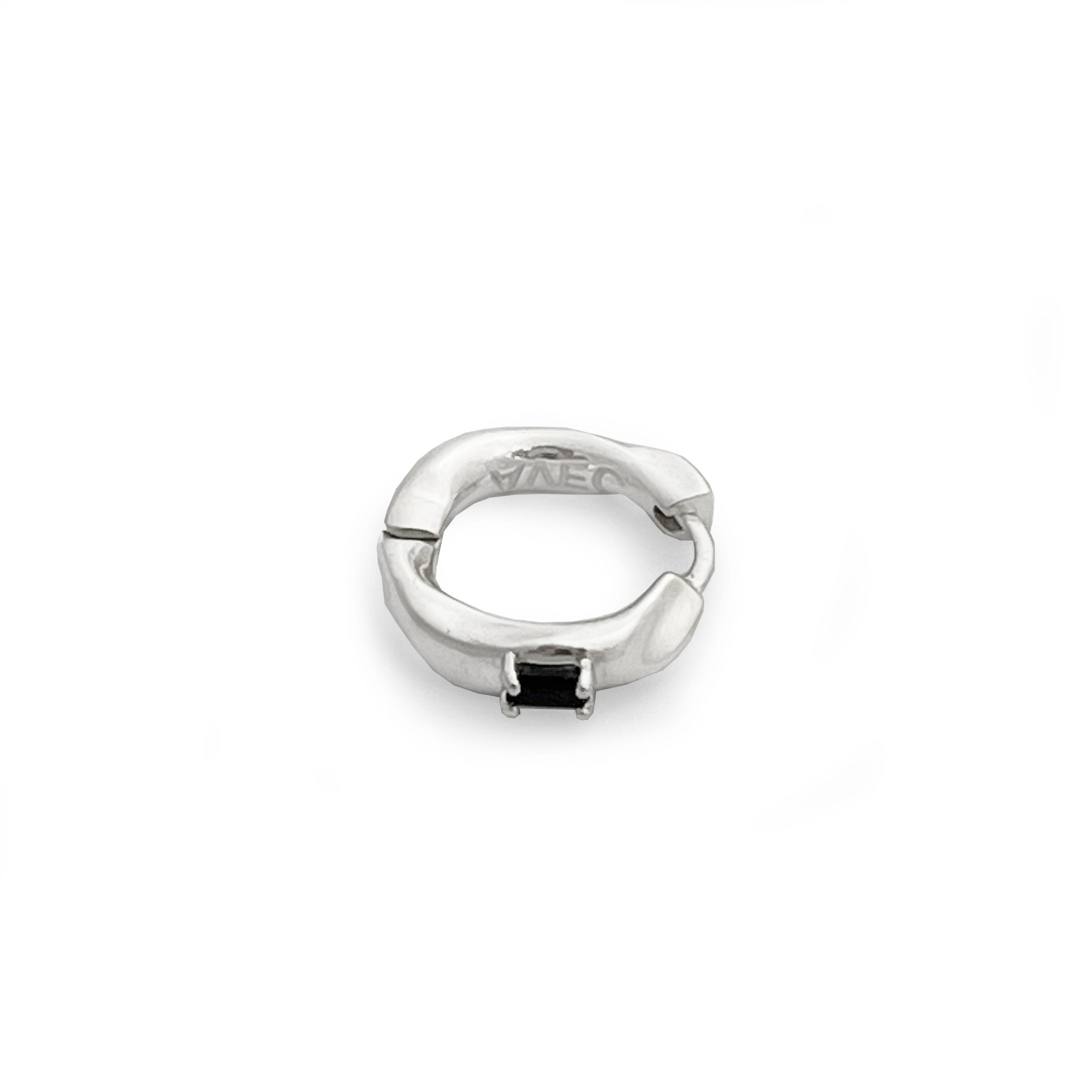 Mini molten hoop & shappire