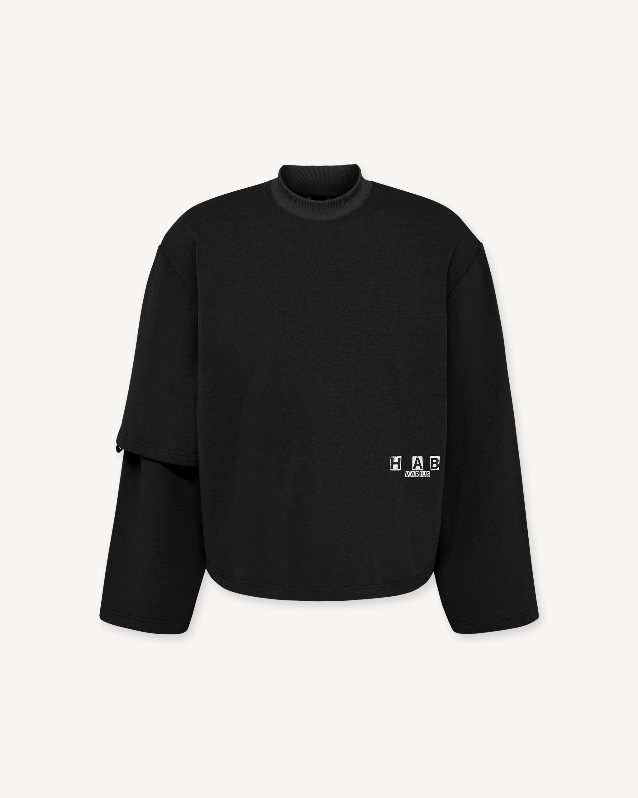 Loose longsleeve black