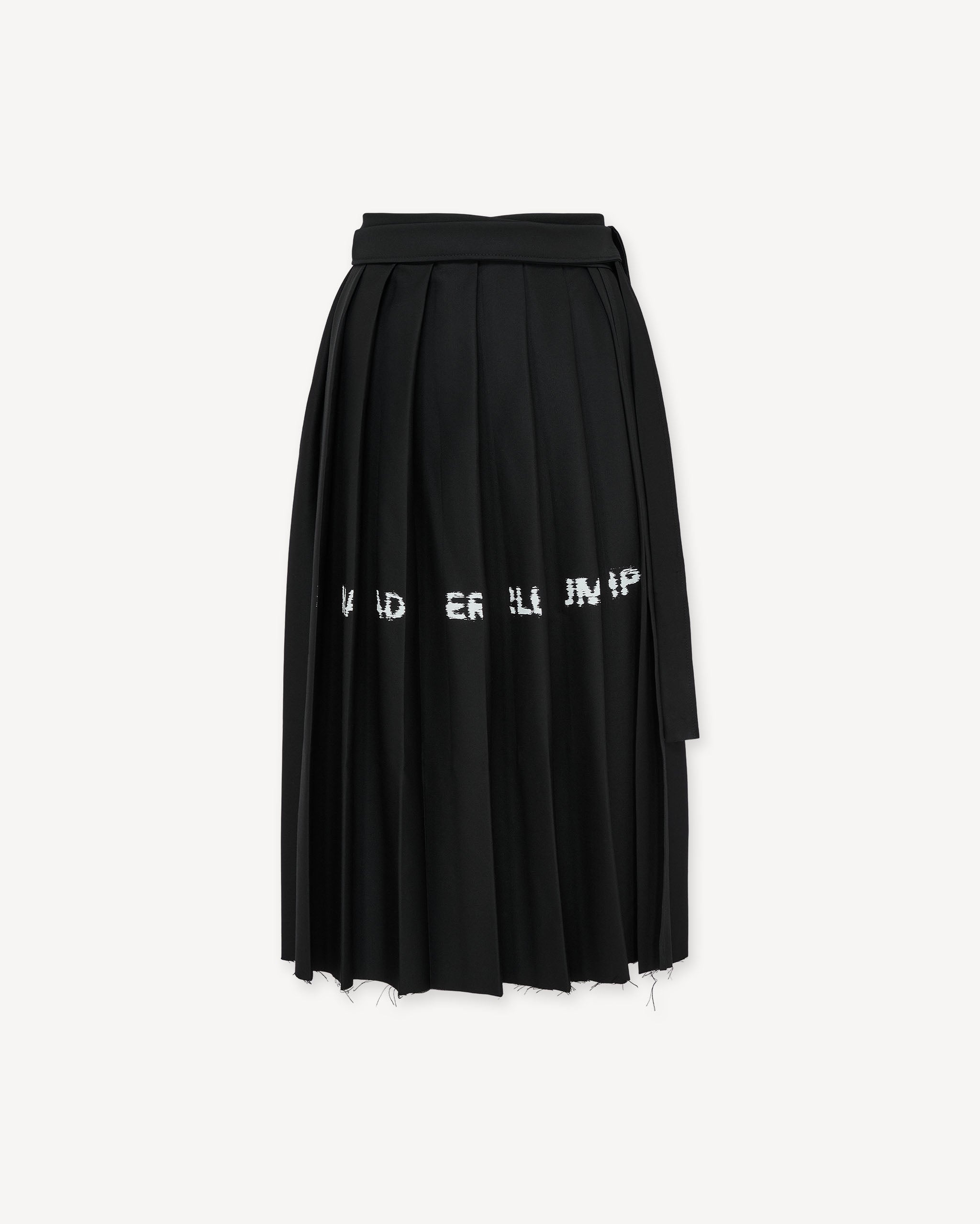 Pleated skirt
