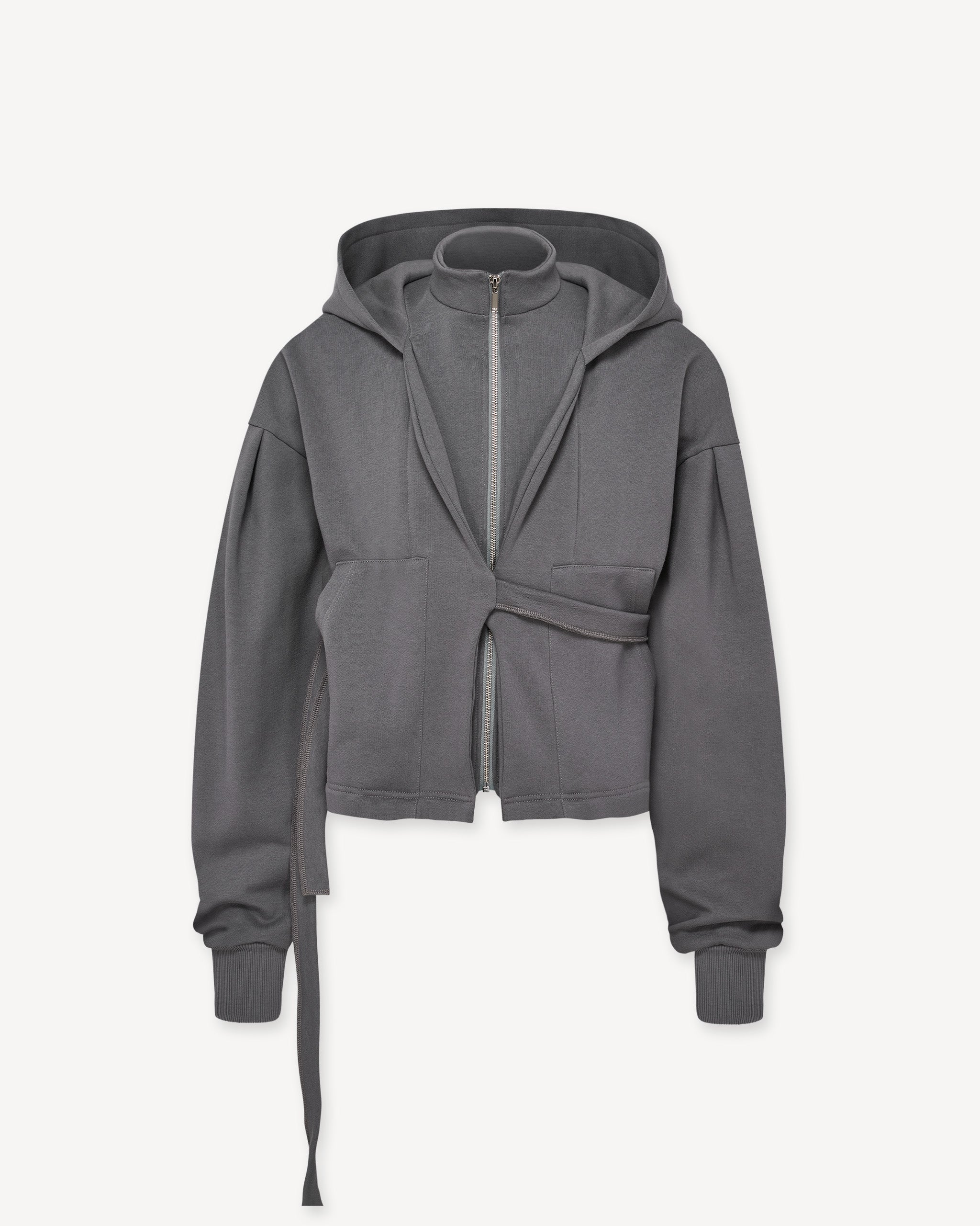 Zip jacket grey
