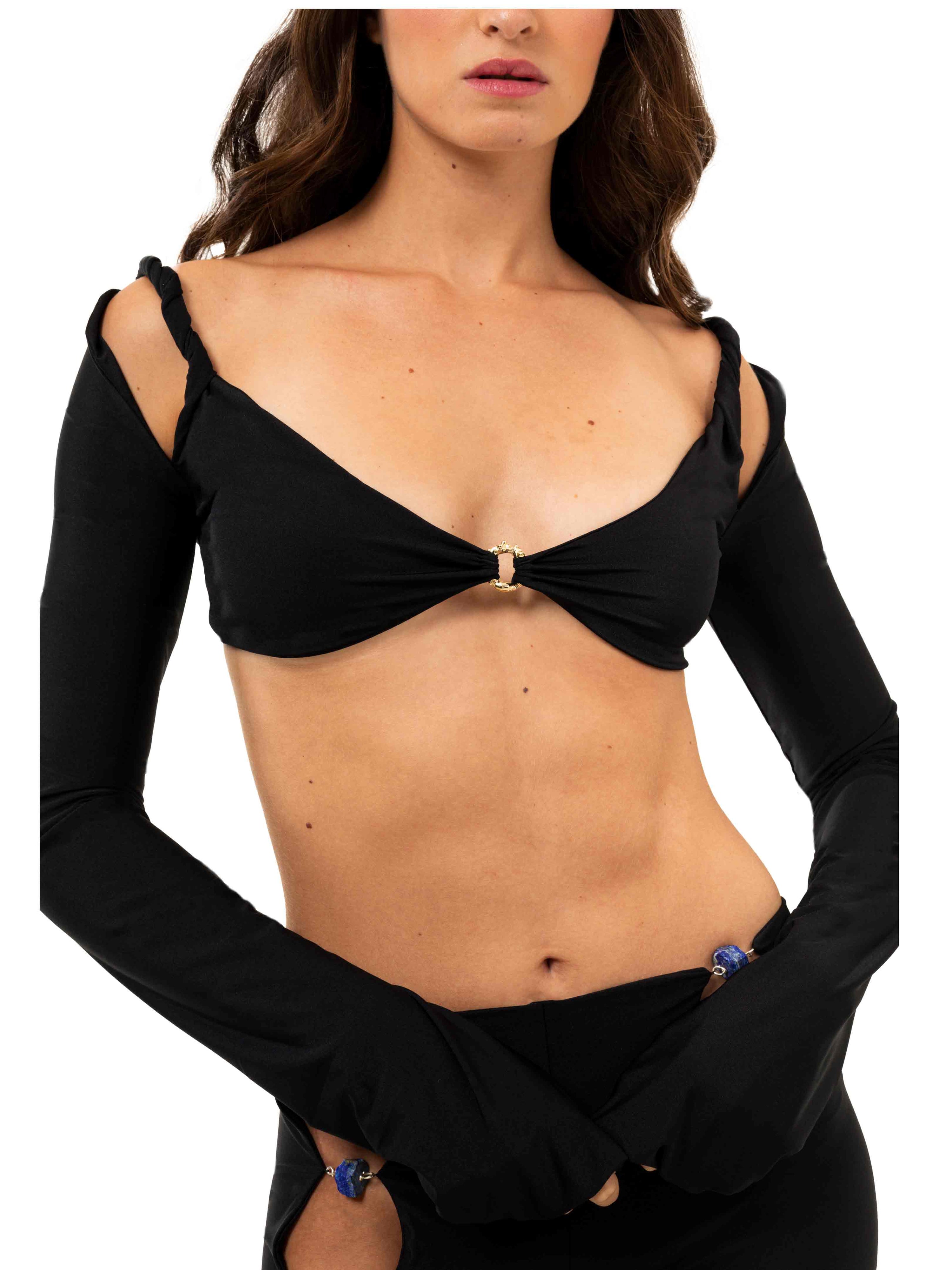 Healing long sleeve bralette