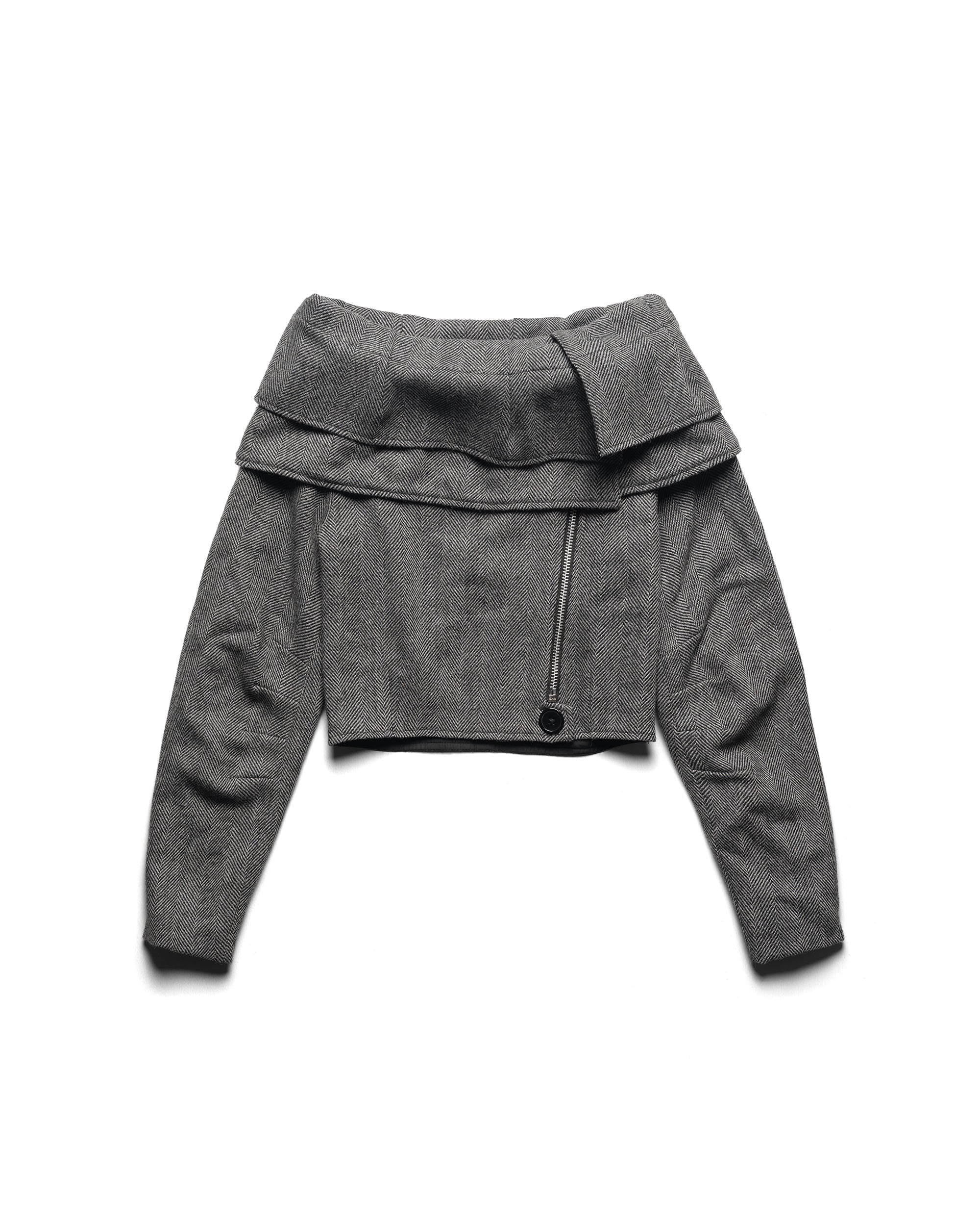 Herringbone transformer jacket