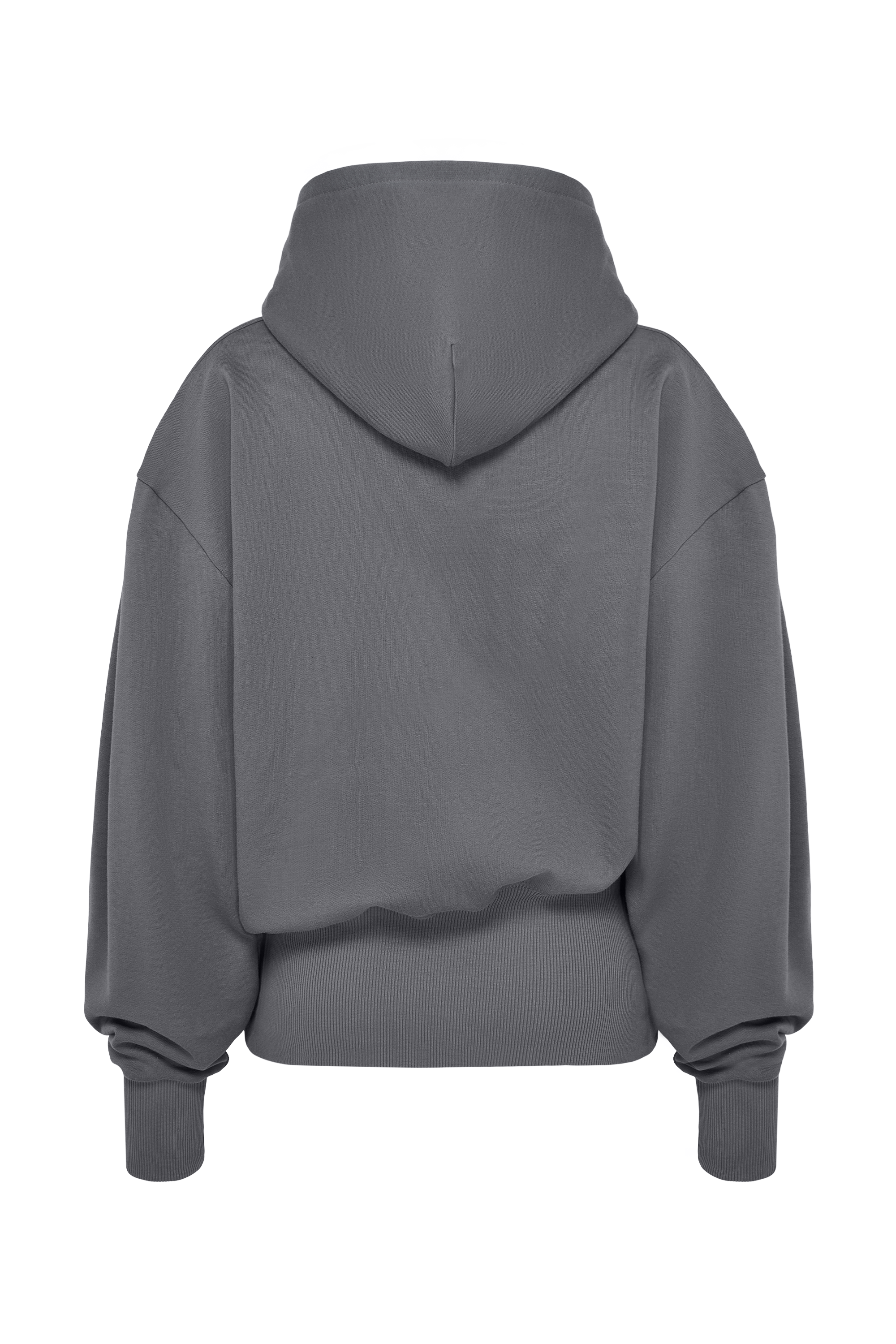Zip hoodie grey